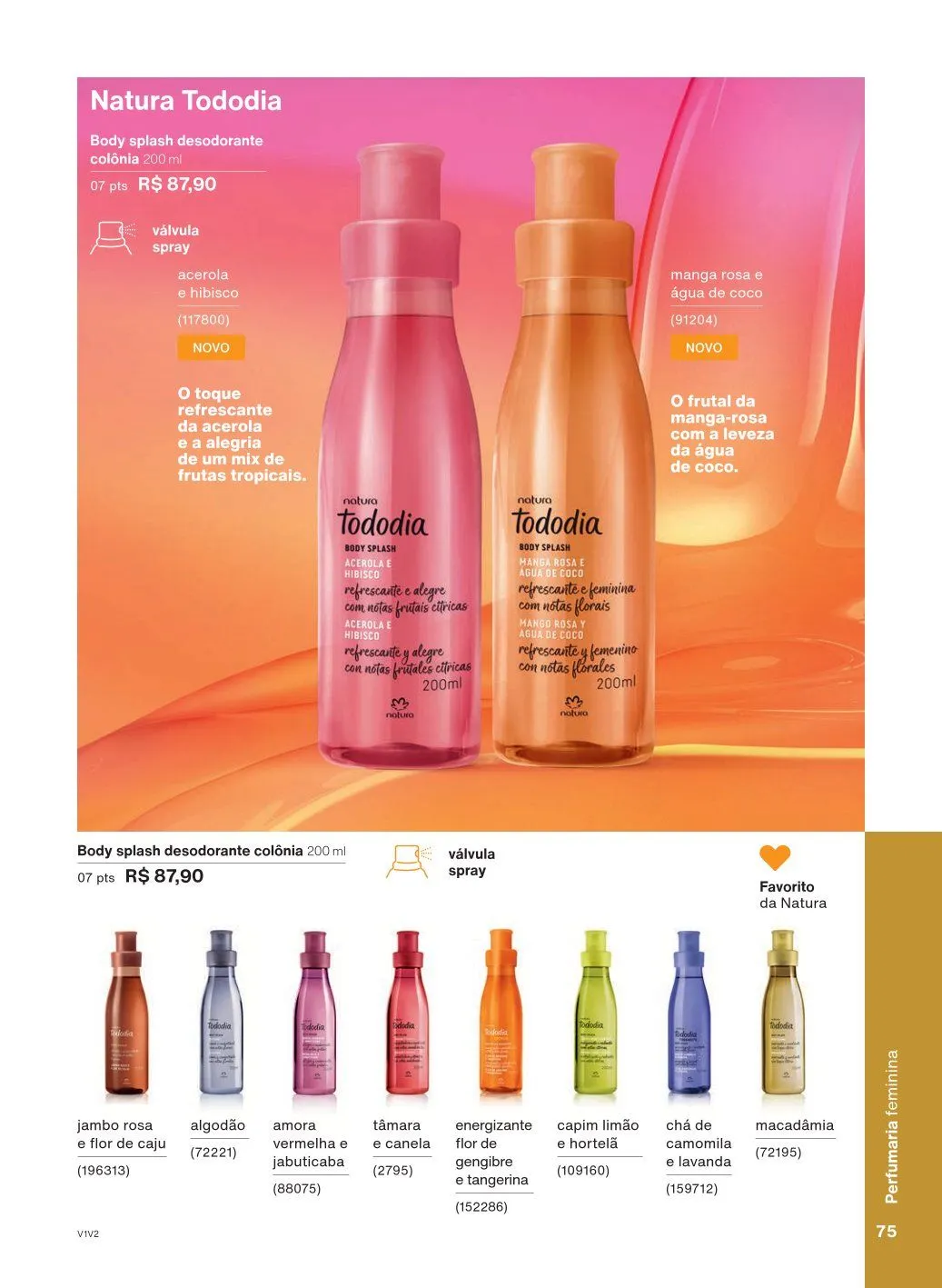 Encarte de Natura Ofertas 1 de outubro até 31 de outubro 2025 - Pagina 75
