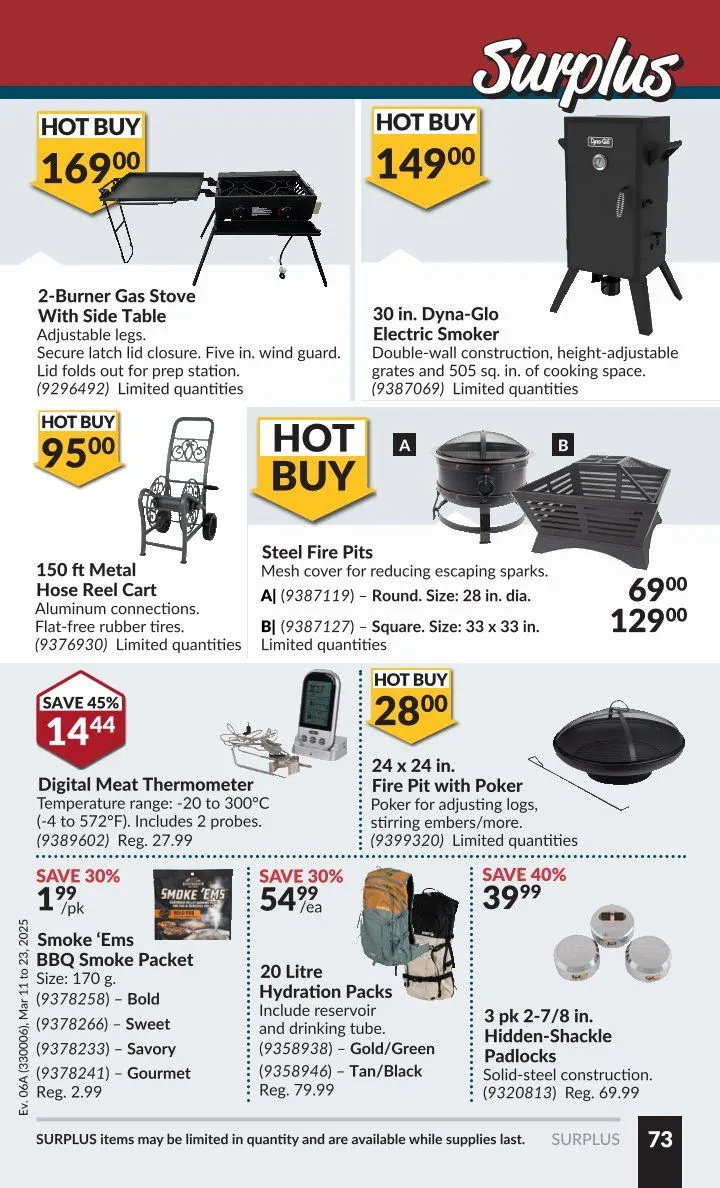 Princess Auto flyers from March 11 to March 23 2025 - flyer page 52