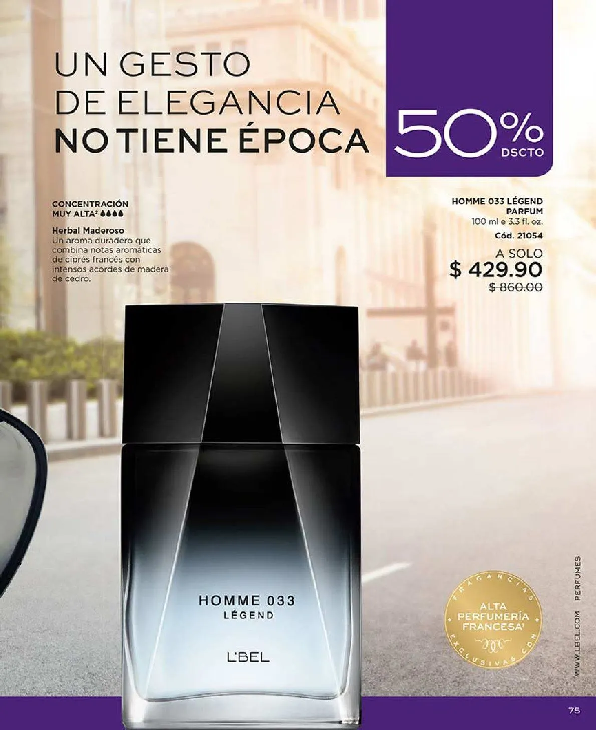 Catálogo de L'Bel Oferta del Mes 1 de septiembre al 30 de septiembre 2025 - Pagina 70