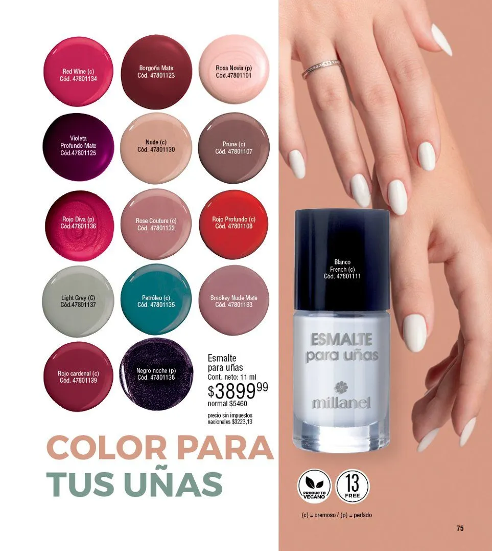 Ofertas de Catalogo Millanel 20 de octubre al 10 de noviembre 2025 - Página 75 del catálogo