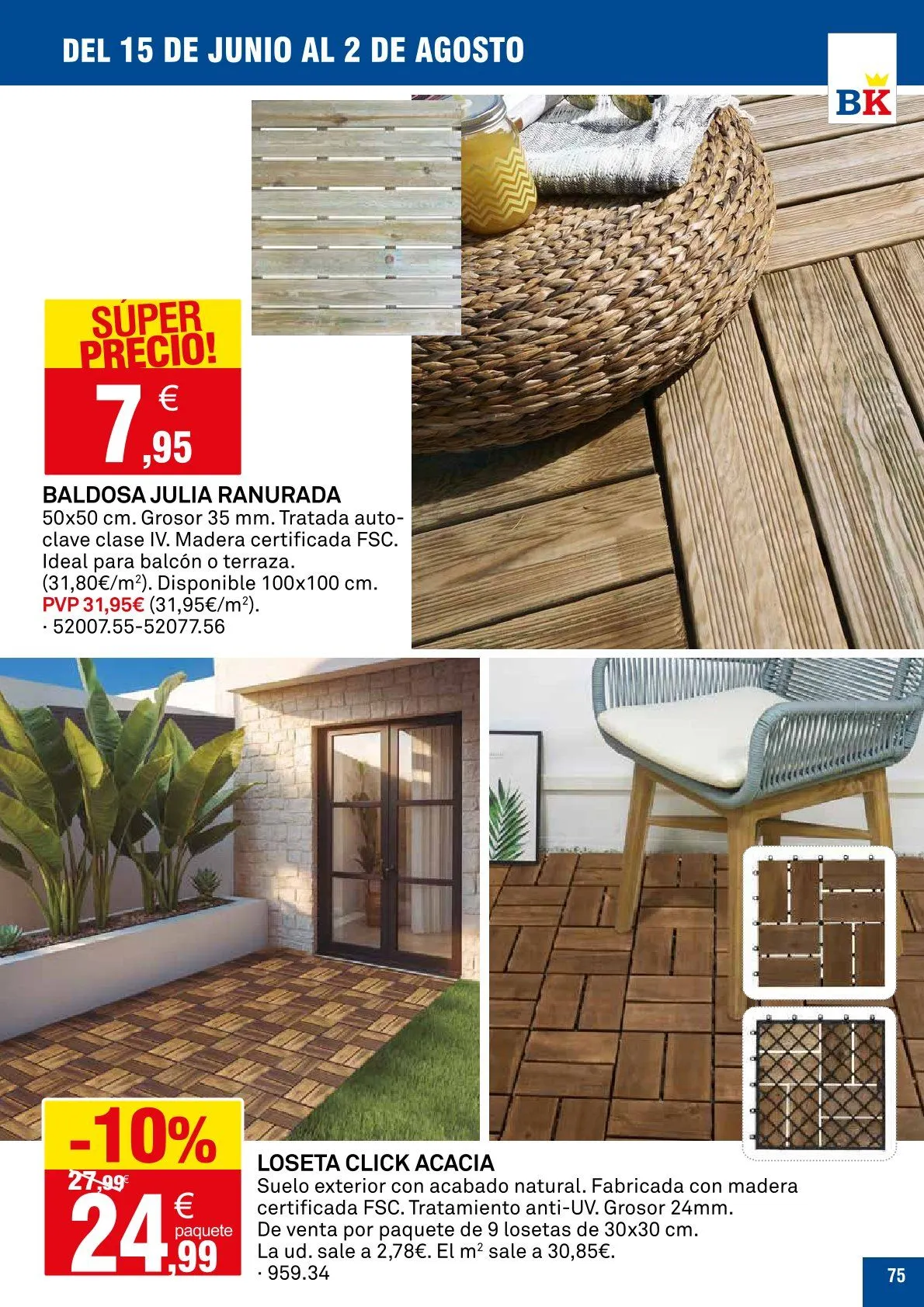 Catálogo de Bricoking Ofertas 15 de junio al 2 de agosto 2026 - Página 75