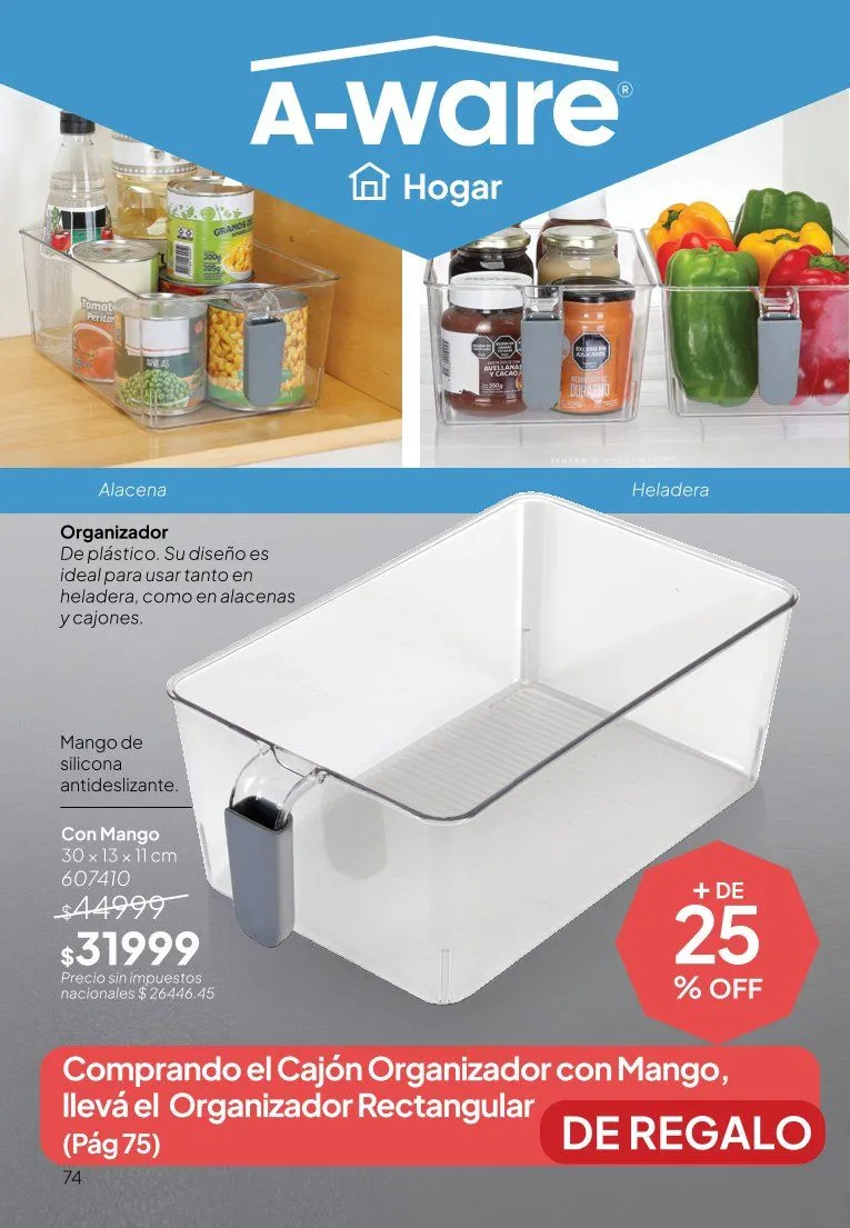 Ofertas de  Ofertas Tupperware  9 de junio al 30 de junio 2026 - Página 74 del catálogo