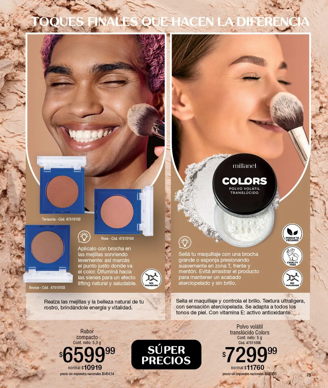 Ofertas de  Ofertas Millanel 15 de septiembre al 19 de octubre 2025 - Página 75 del catálogo