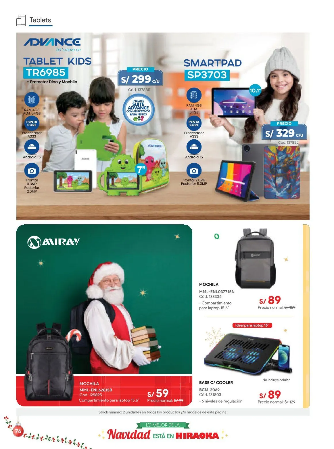 Catalogo de Hiraoka Ofertas 9 de diciembre al 31 de diciembre 2025 - Pag 76