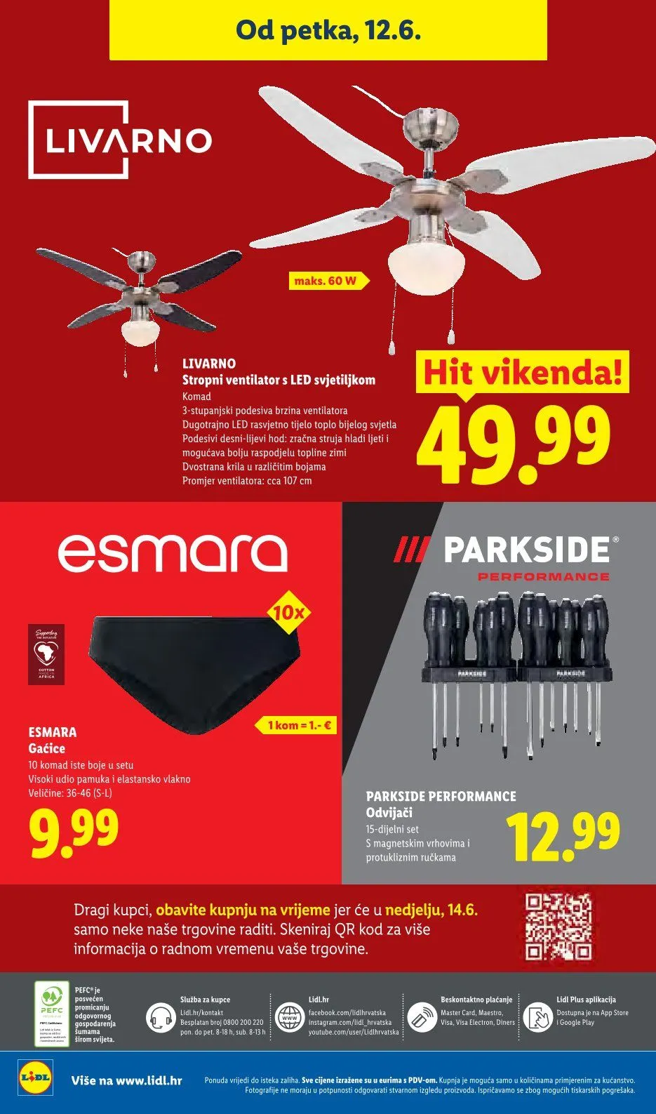 Katalog  LIDL od 8. lipnja do 14. lipnja 2026. - Pregled Stranica 76