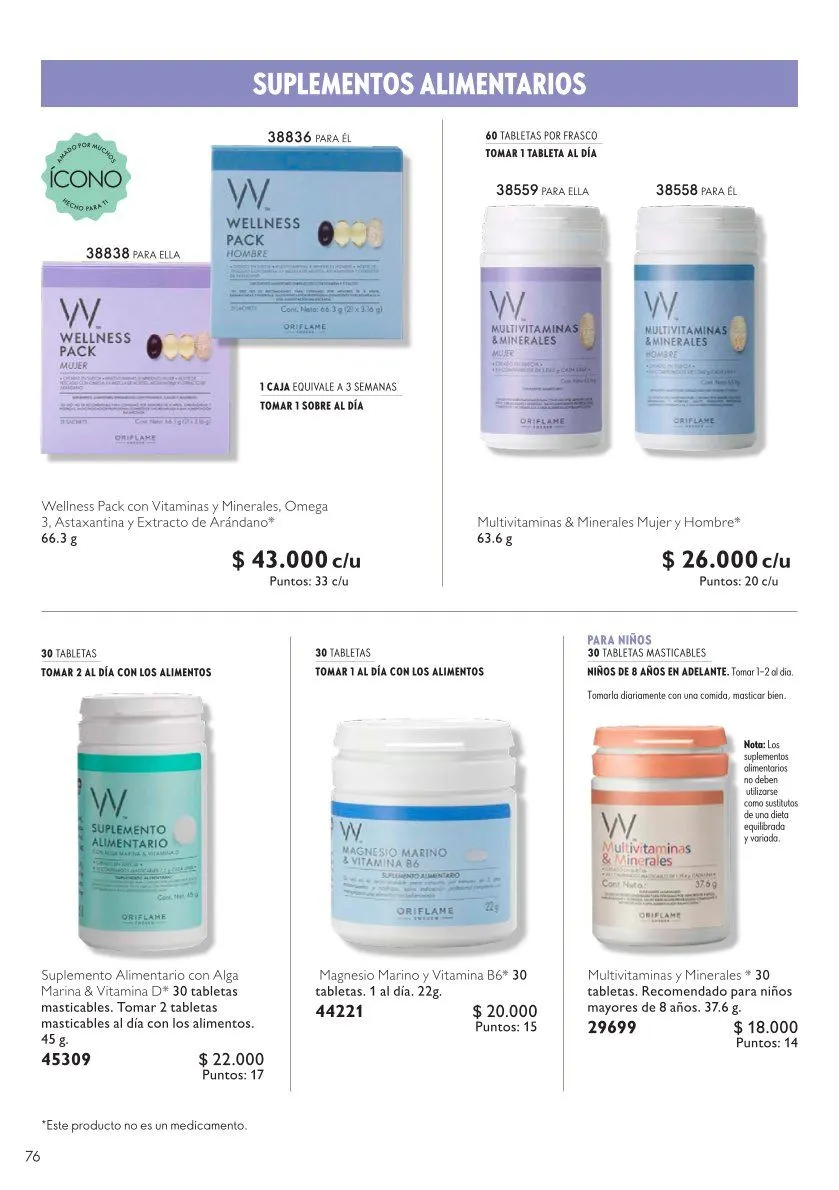 Catálogo de Oriflame Ofertas 11 de julio al 31 de julio 2026 - Página 76