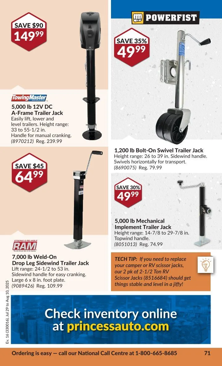 Flyer from July 29 to August 10 2025 - flyer page 73