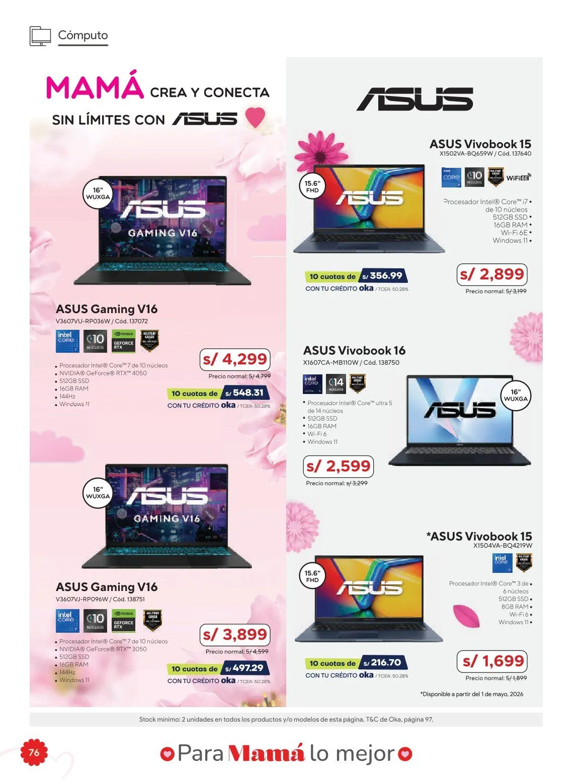 Catalogo de Hiraoka Ofertas 25 de abril al 17 de mayo 2026 - Pag 76