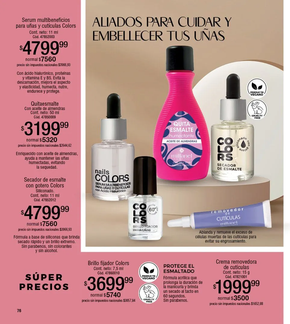 Ofertas de Ofertas Millanel  22 de junio al 20 de julio 2026 - Página 76 del catálogo