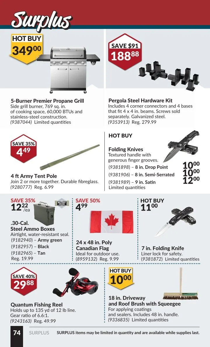 Princess Auto flyers from March 11 to March 23 2025 - flyer page 68