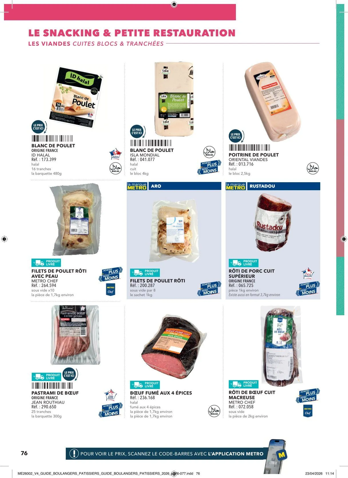 CATALOGUE du 29 avril au 31 mai 2026 - Catalogue page 76
