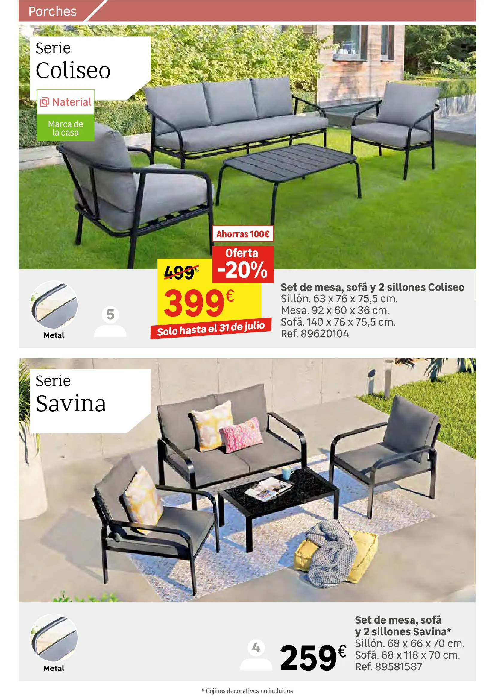 Catálogo de Colección Exterior - Rebajas en Leroy Merlin 1 de julio al 31 de julio 2024 - Página 190