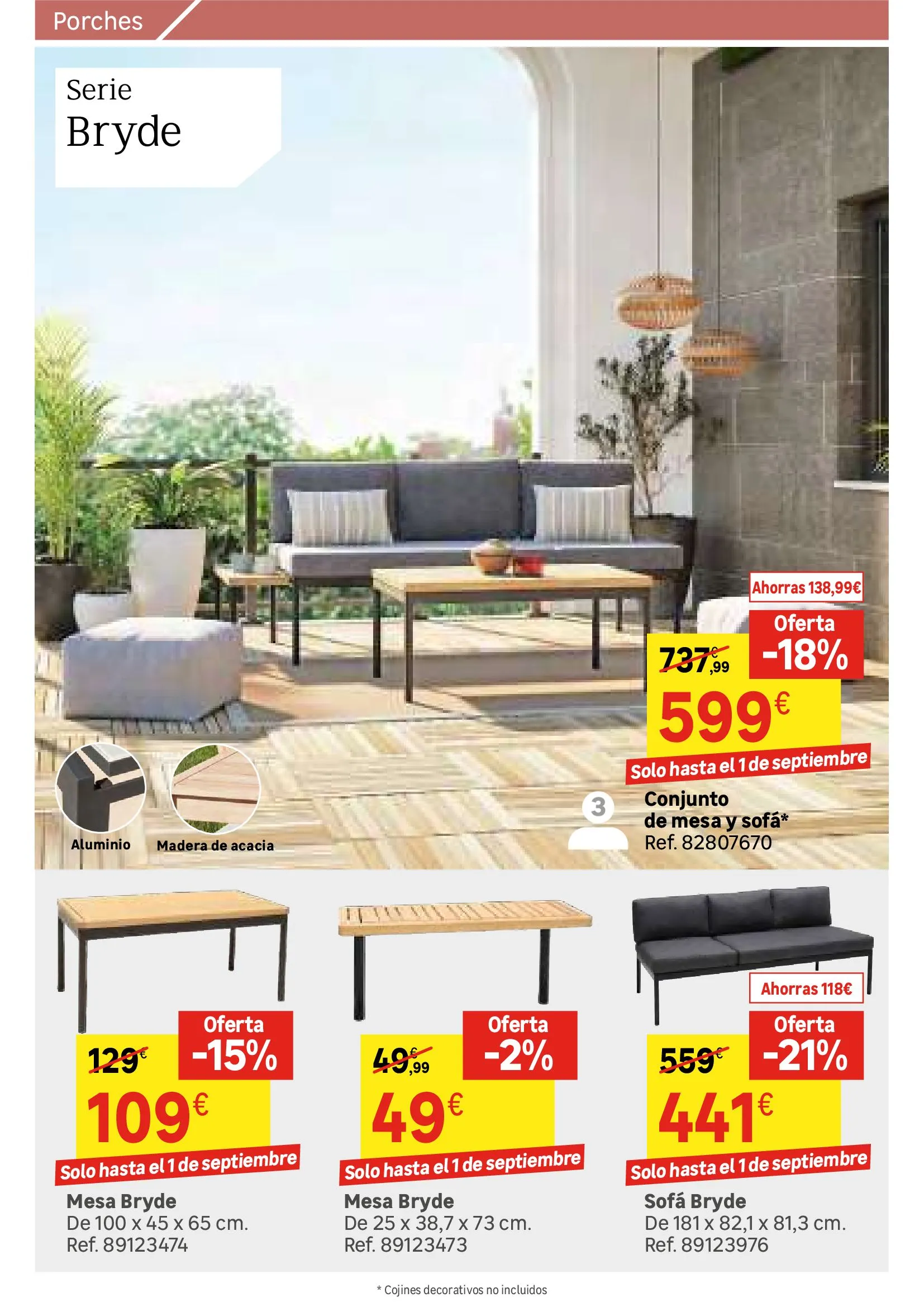 Catálogo de Colección Exterior - Rebajas en Leroy Merlin 1 de julio al 31 de julio 2024 - Página 161