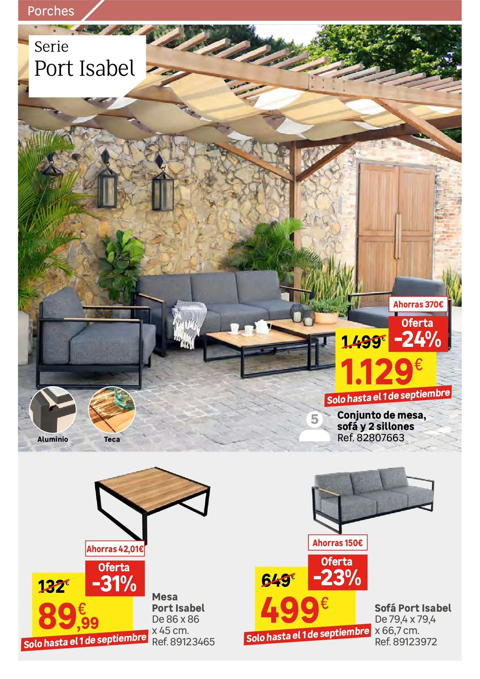 Catálogo de Colección Exterior - Rebajas en Leroy Merlin 1 de julio al 31 de julio 2024 - Página 197