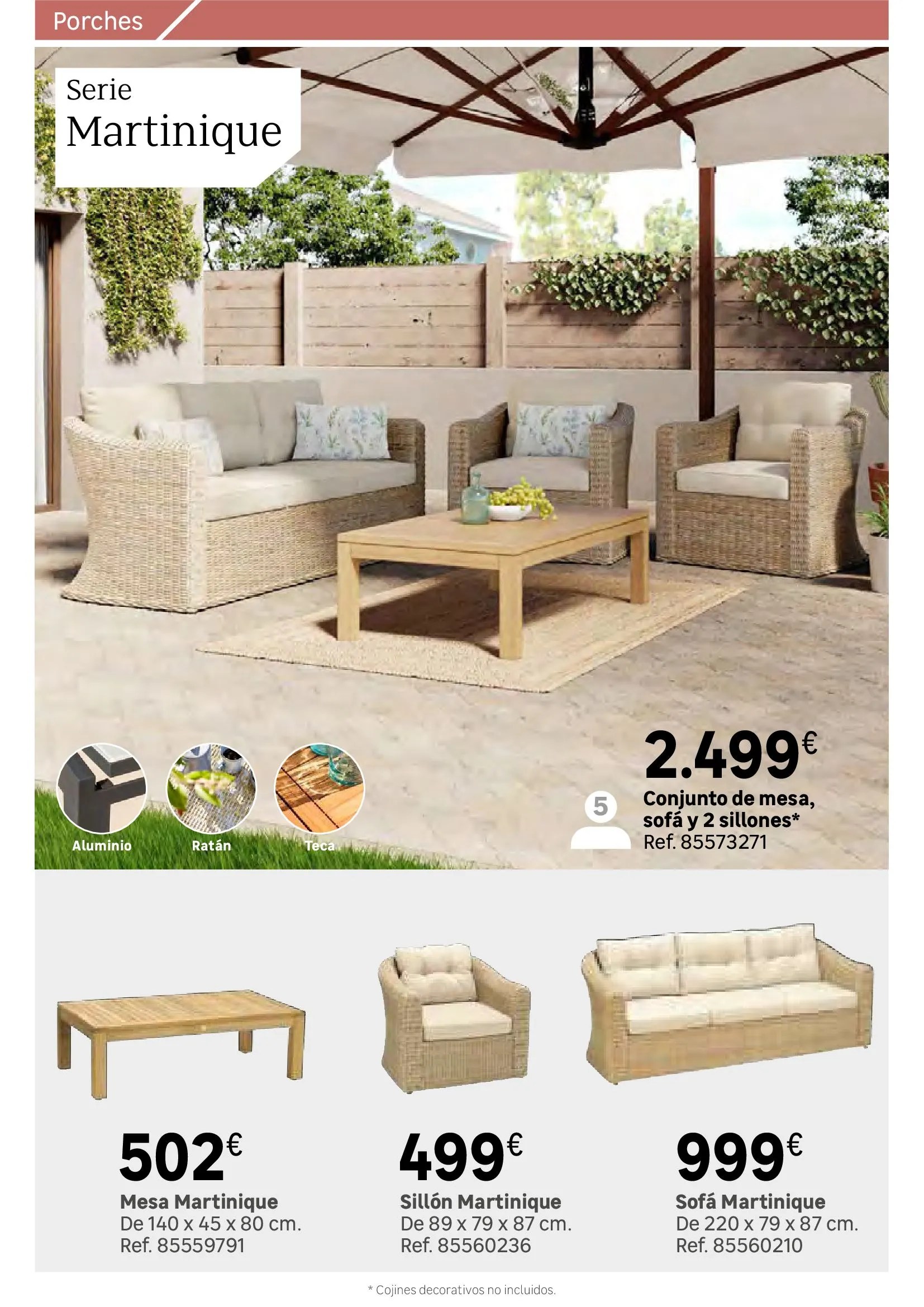 Catálogo de Colección Exterior - Rebajas en Leroy Merlin 1 de julio al 31 de julio 2024 - Página 186