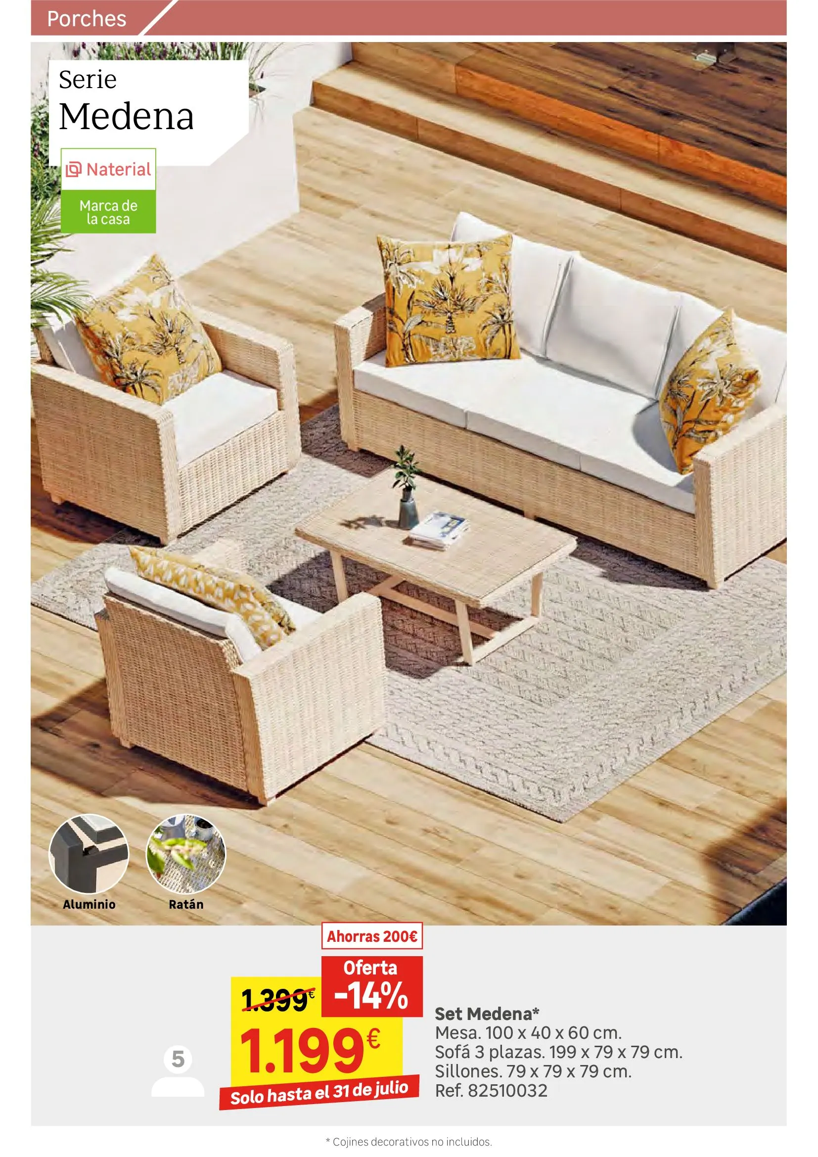 Catálogo de Colección Exterior - Rebajas en Leroy Merlin 1 de julio al 31 de julio 2024 - Página 124