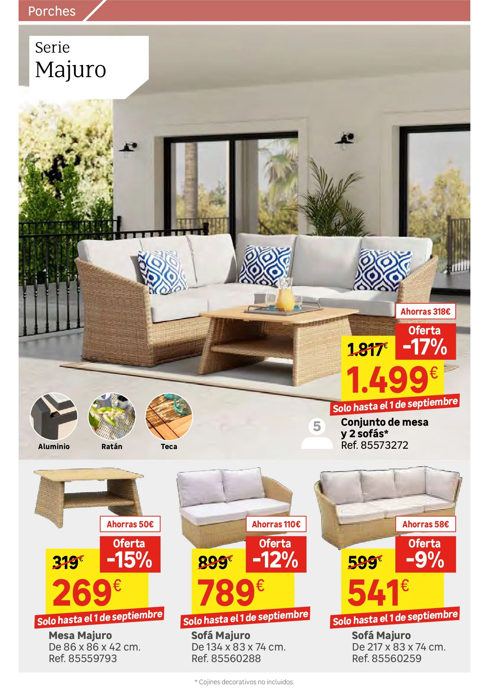 Catálogo de Colección Exterior - Rebajas en Leroy Merlin 1 de julio al 31 de julio 2024 - Página 96