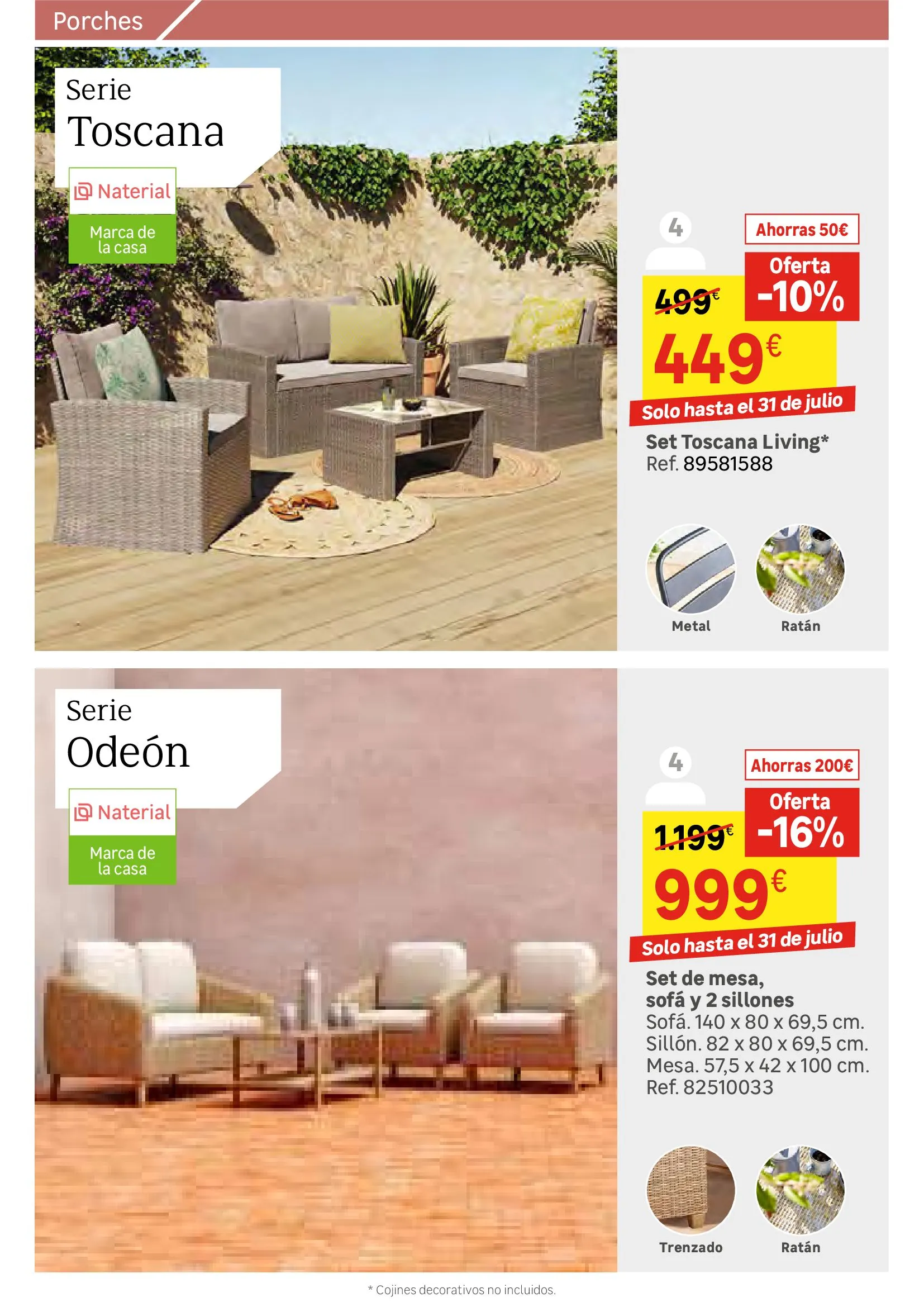 Catálogo de Colección Exterior - Rebajas en Leroy Merlin 1 de julio al 31 de julio 2024 - Página 68