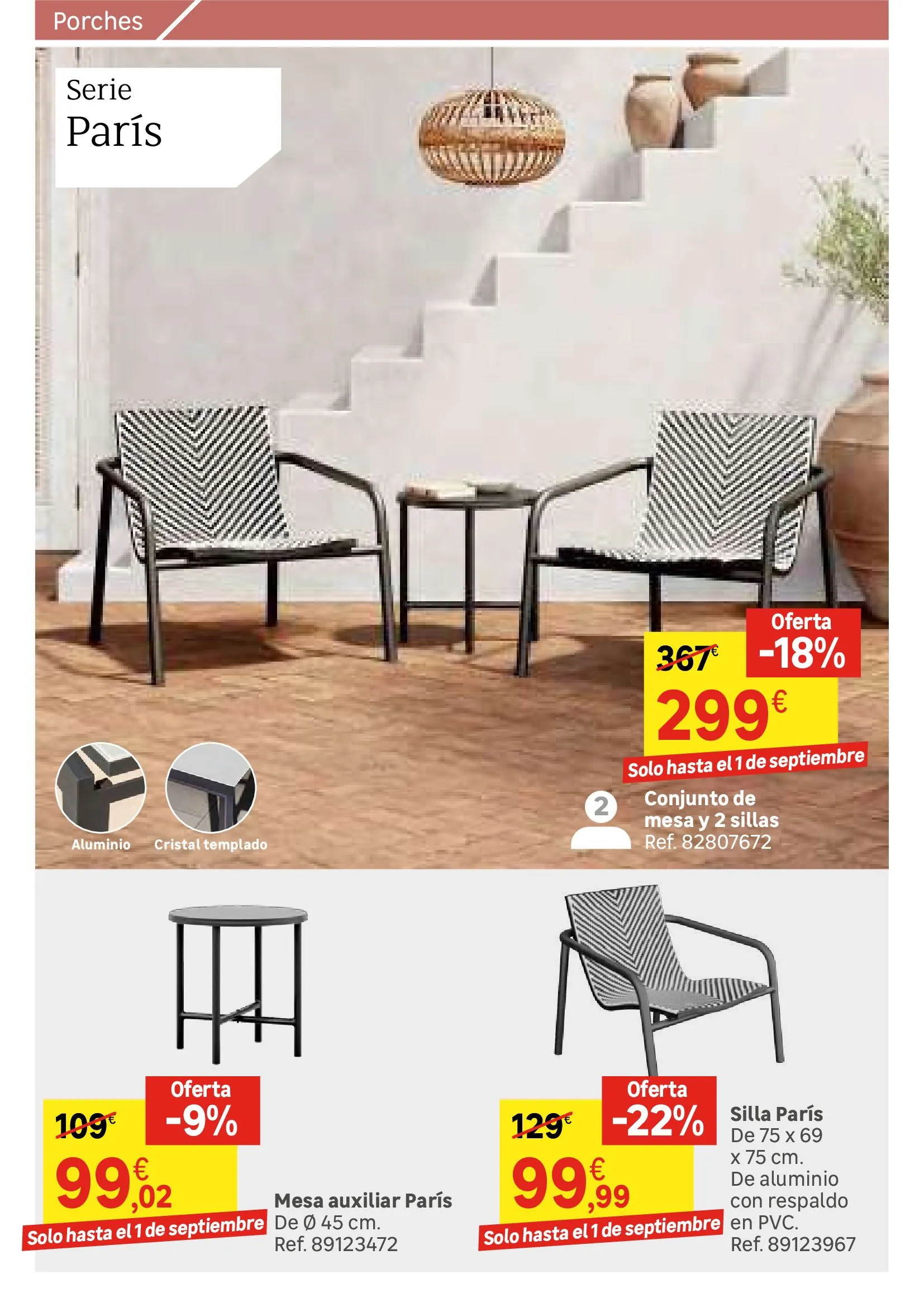 Catálogo de Colección Exterior - Rebajas en Leroy Merlin 1 de julio al 31 de julio 2024 - Página 39