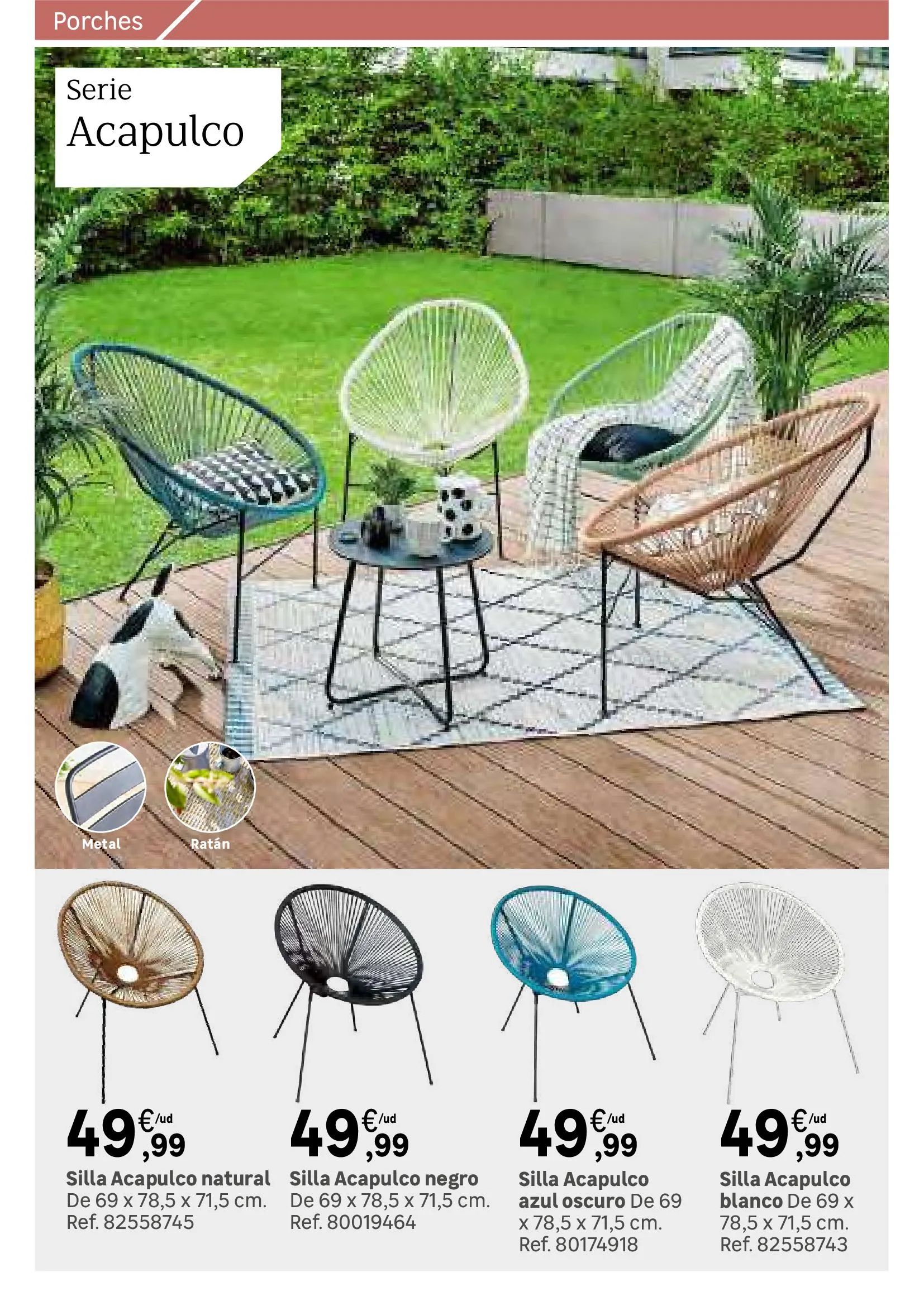 Catálogo de Colección Exterior - Rebajas en Leroy Merlin 1 de julio al 31 de julio 2024 - Página 127