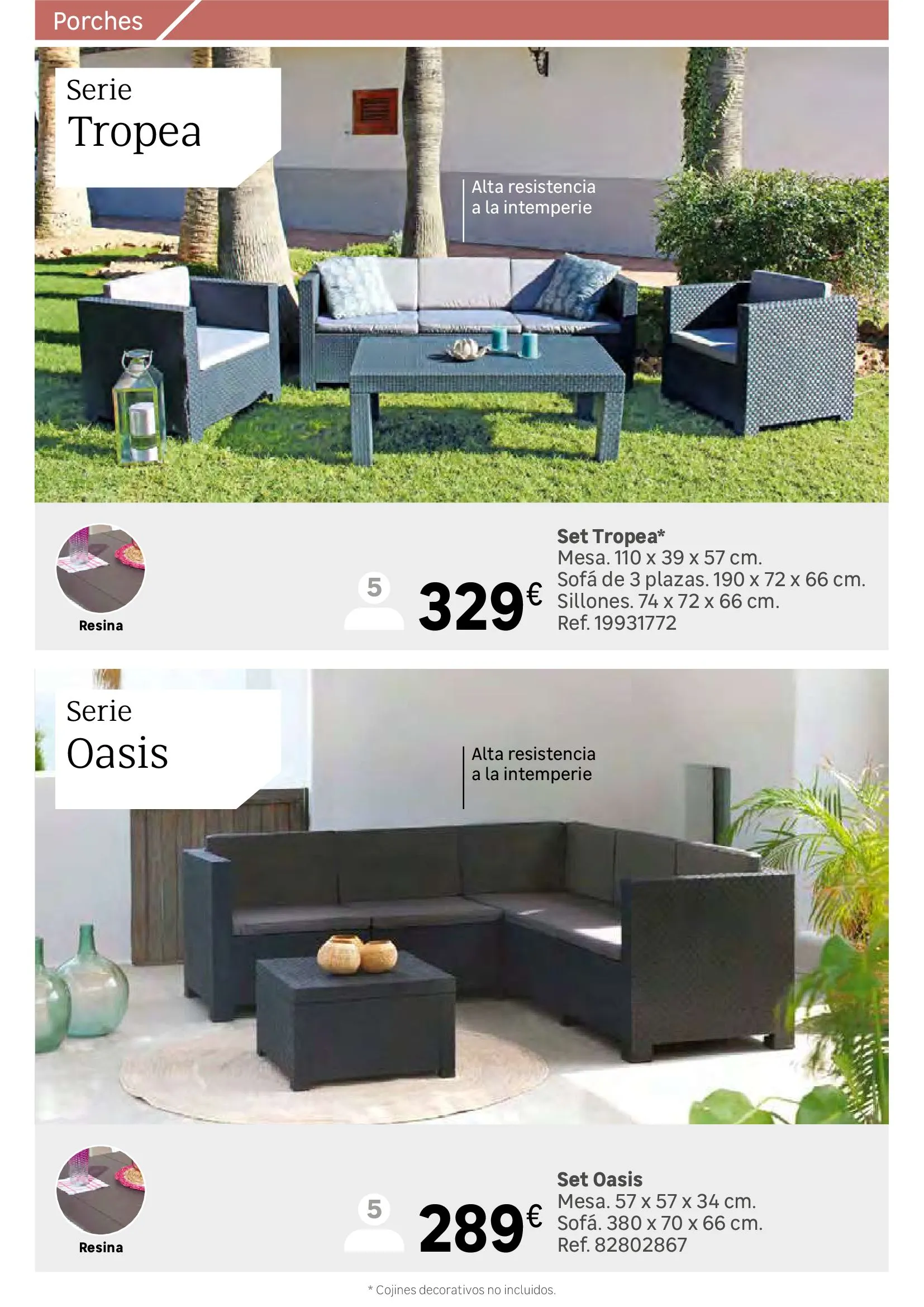 Catálogo de Colección Exterior - Rebajas en Leroy Merlin 1 de julio al 31 de julio 2024 - Página 56