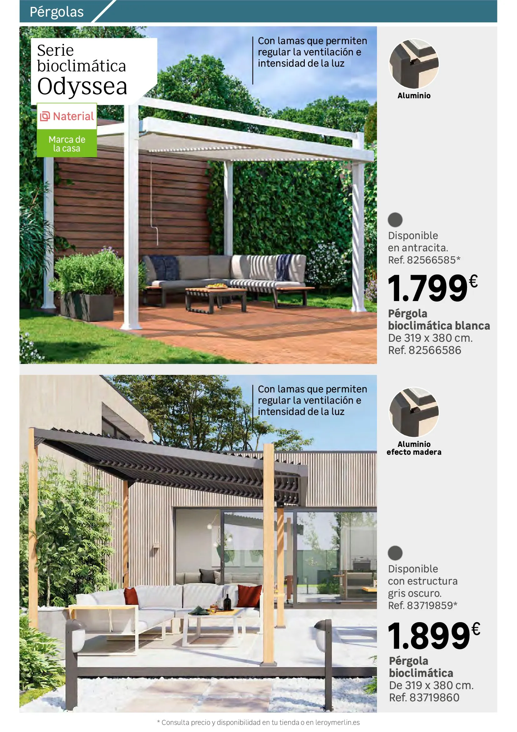 Catálogo de Colección Exterior - Rebajas en Leroy Merlin 1 de julio al 31 de julio 2024 - Página 135