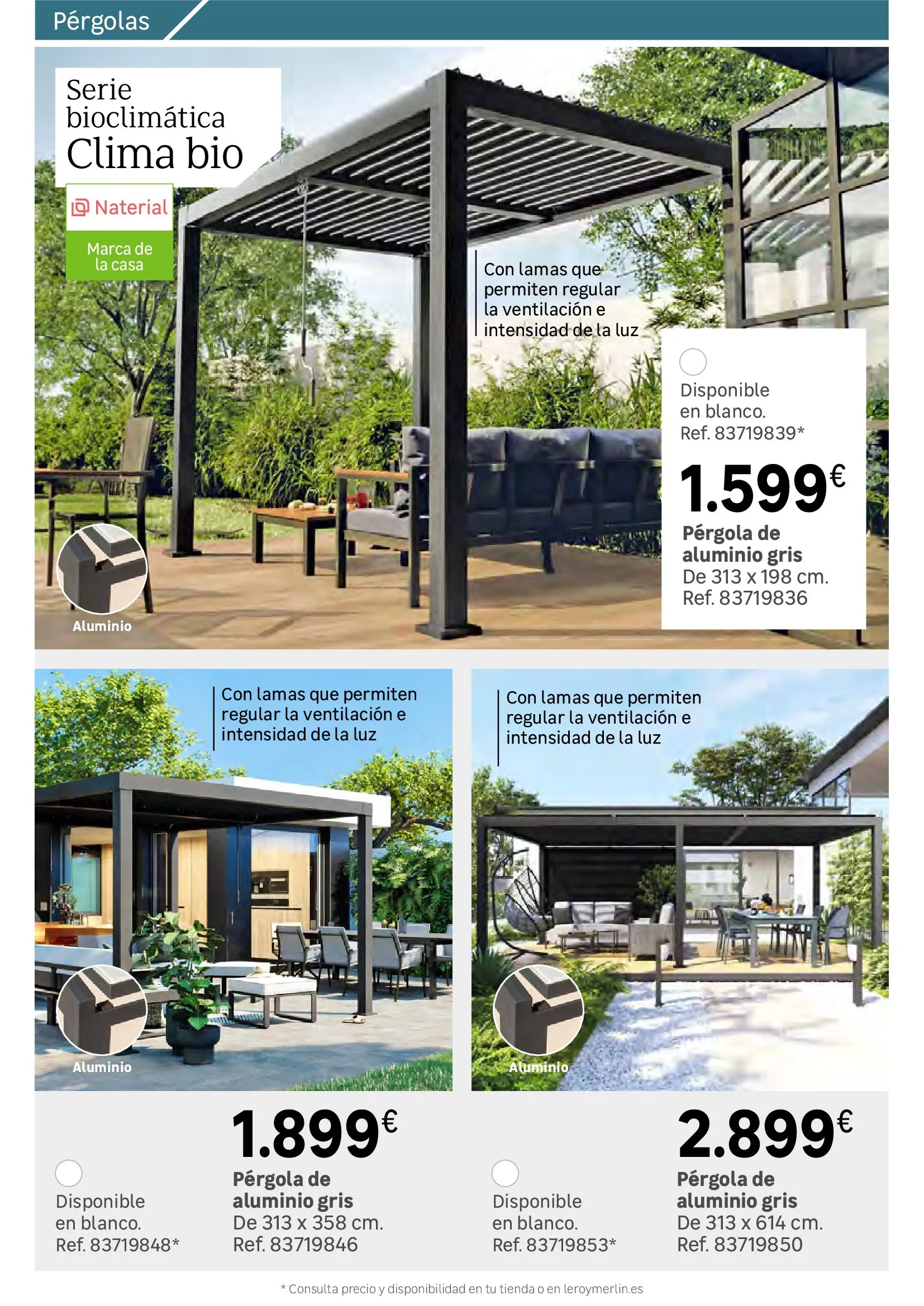 Catálogo de Colección Exterior - Rebajas en Leroy Merlin 1 de julio al 31 de julio 2024 - Página 140