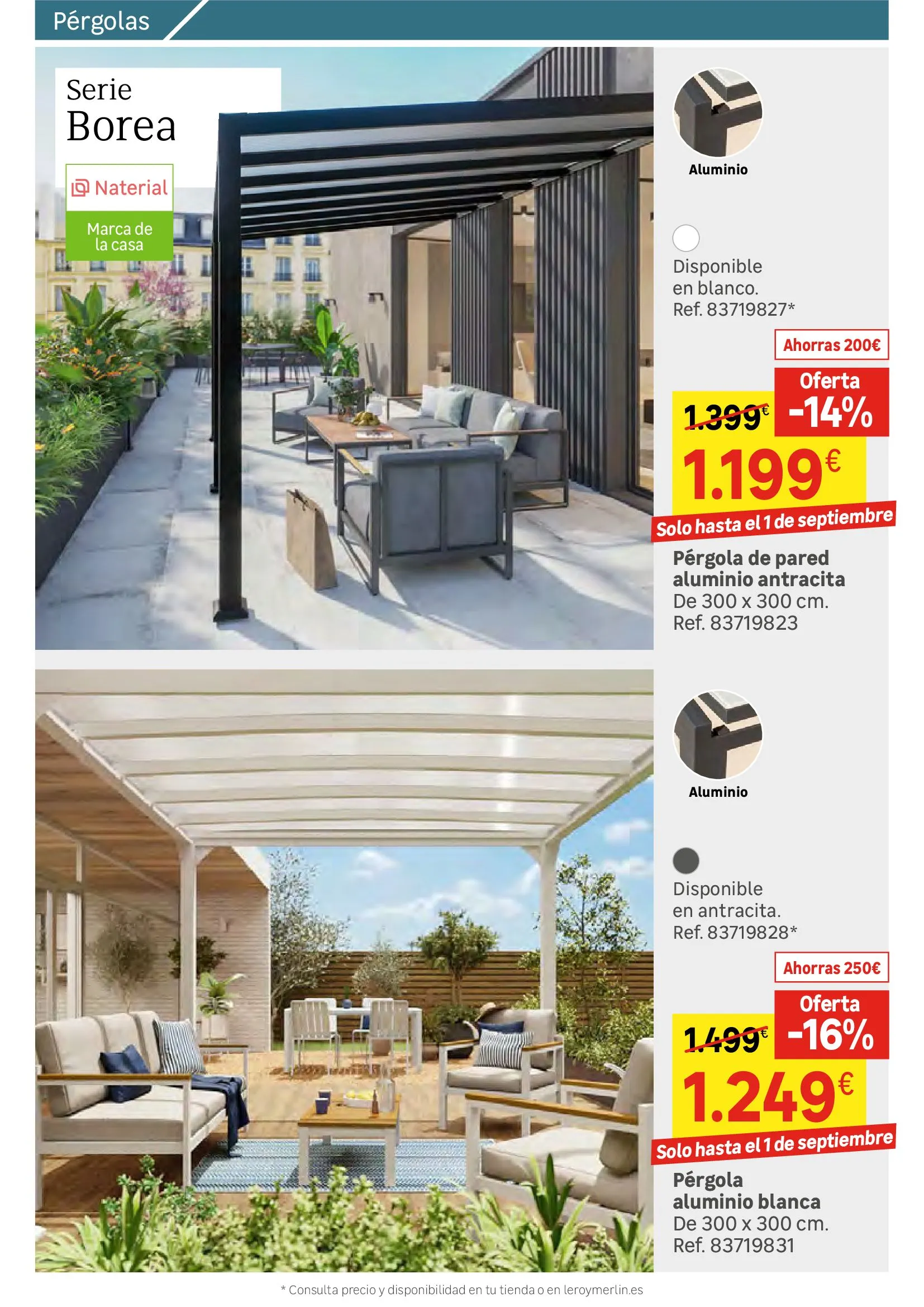 Catálogo de Colección Exterior - Rebajas en Leroy Merlin 1 de julio al 31 de julio 2024 - Página 116