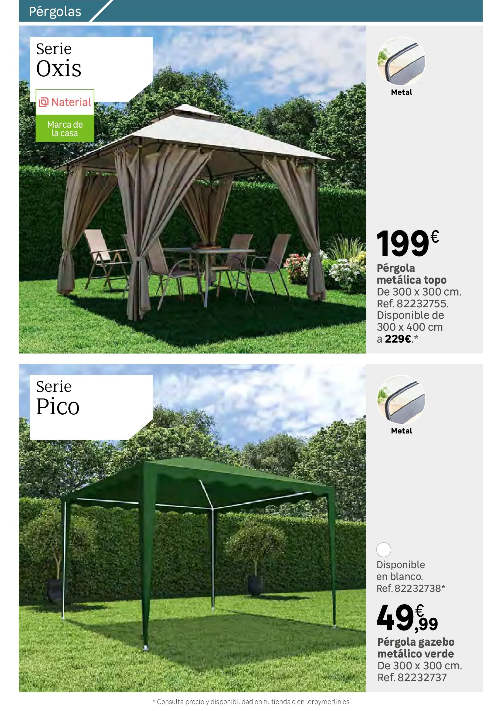 Catálogo de Colección Exterior - Rebajas en Leroy Merlin 1 de julio al 31 de julio 2024 - Página 112