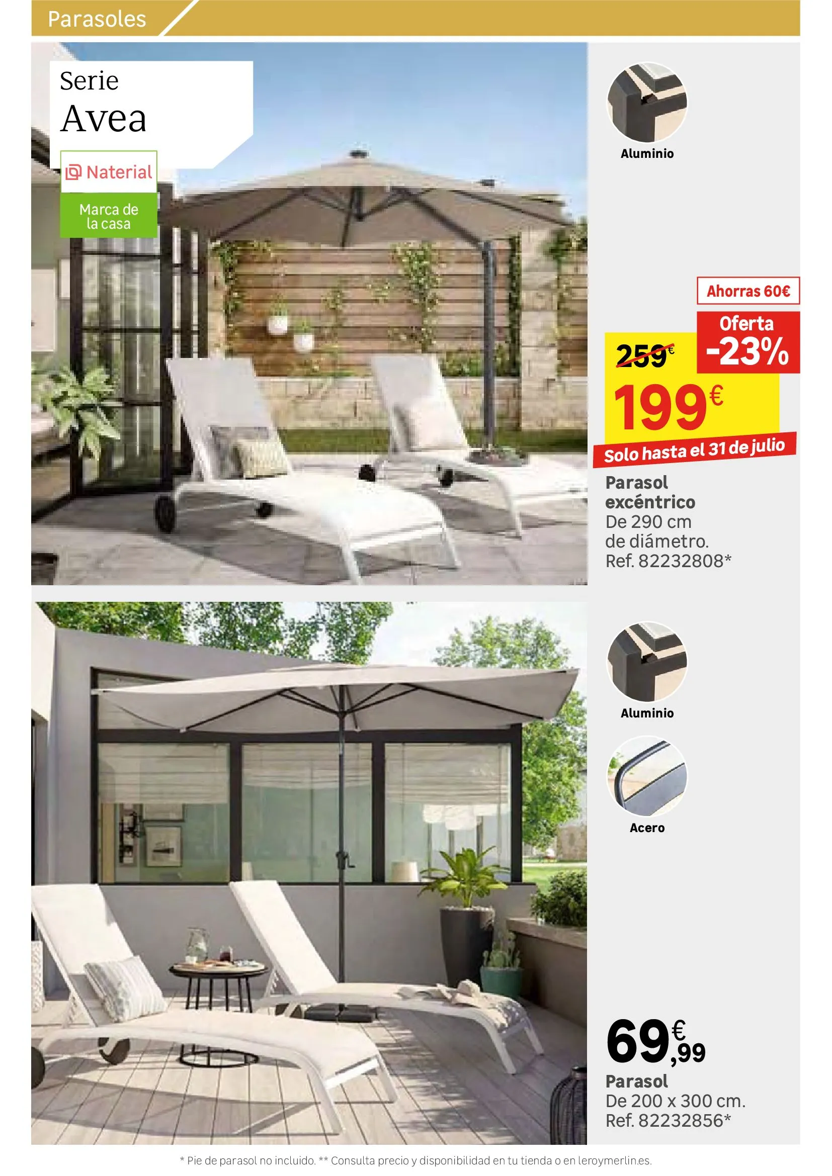 Catálogo de Colección Exterior - Rebajas en Leroy Merlin 1 de julio al 31 de julio 2024 - Página 58