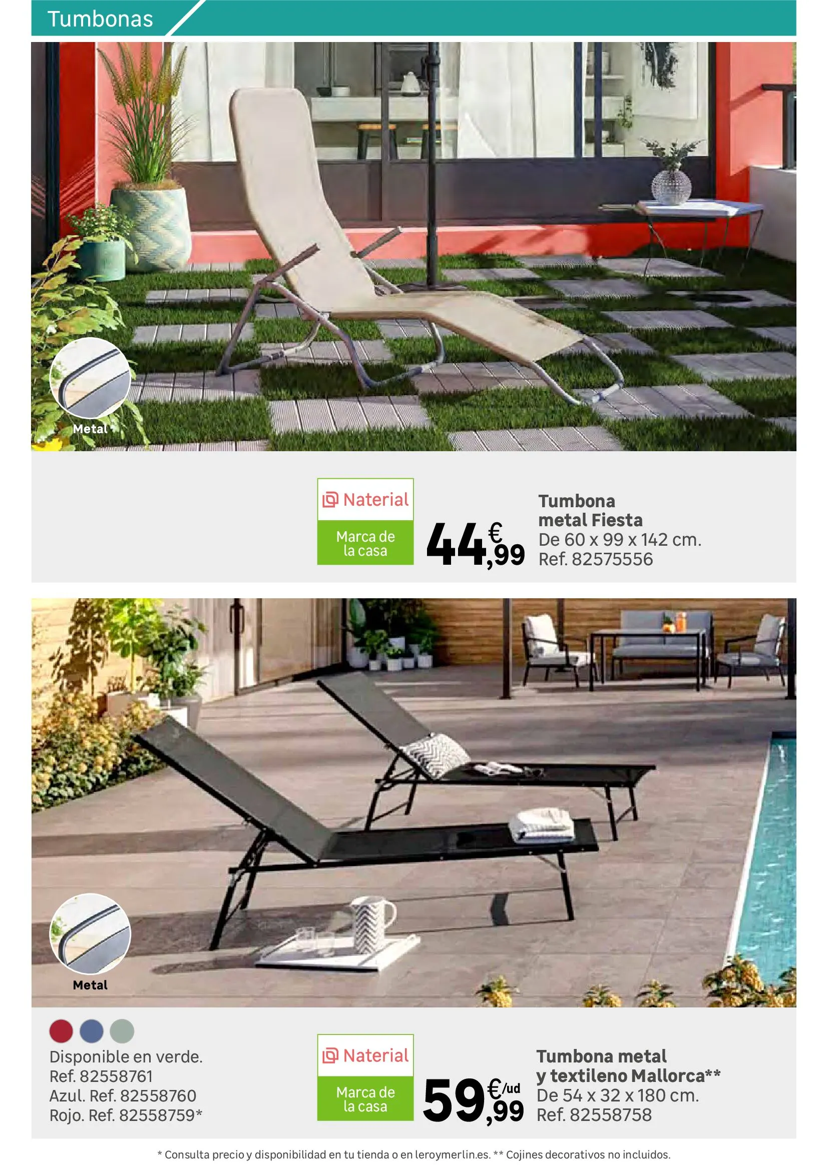 Catálogo de Colección Exterior - Rebajas en Leroy Merlin 1 de julio al 31 de julio 2024 - Página 100