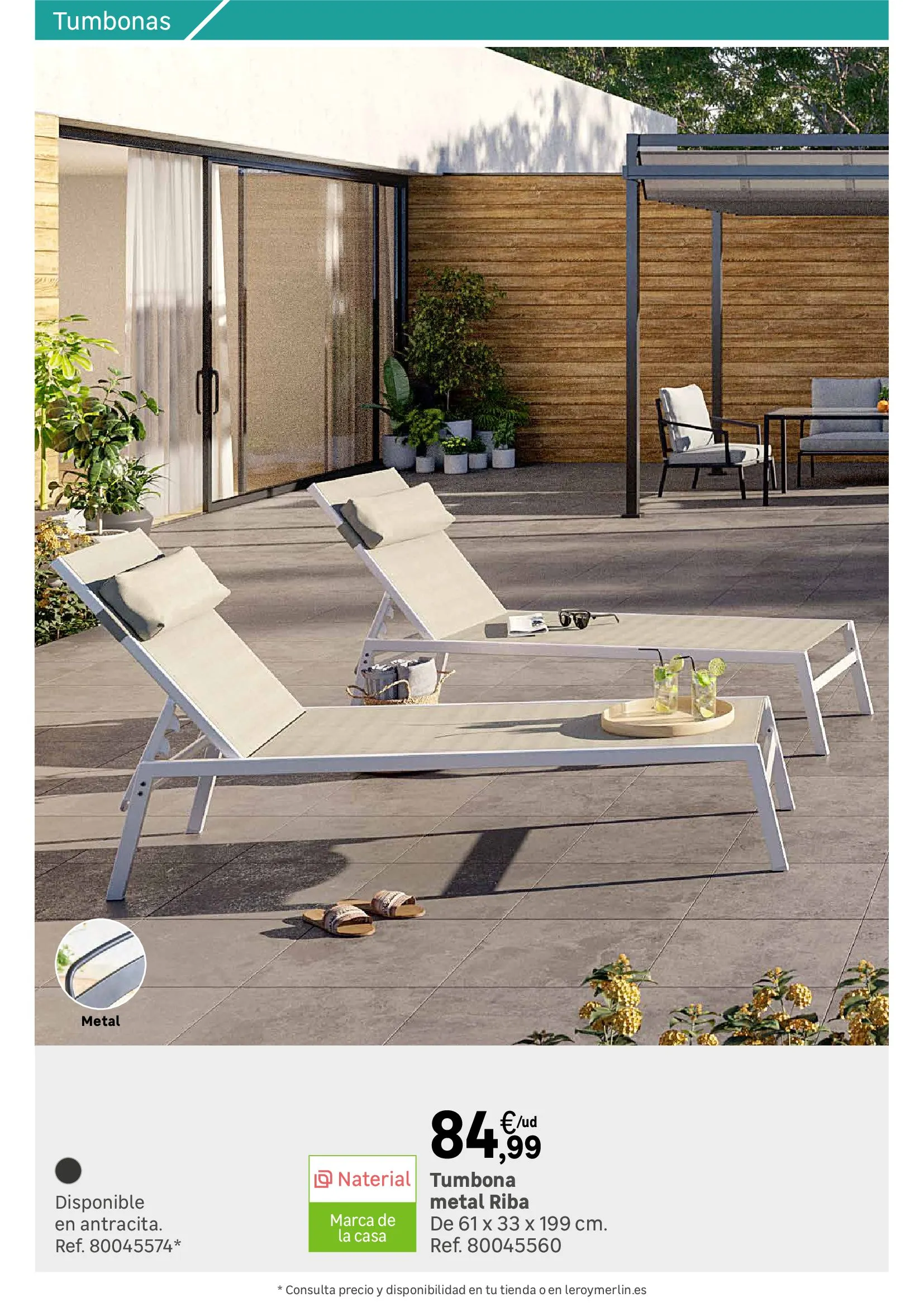 Catálogo de Colección Exterior - Rebajas en Leroy Merlin 1 de julio al 31 de julio 2024 - Página 117