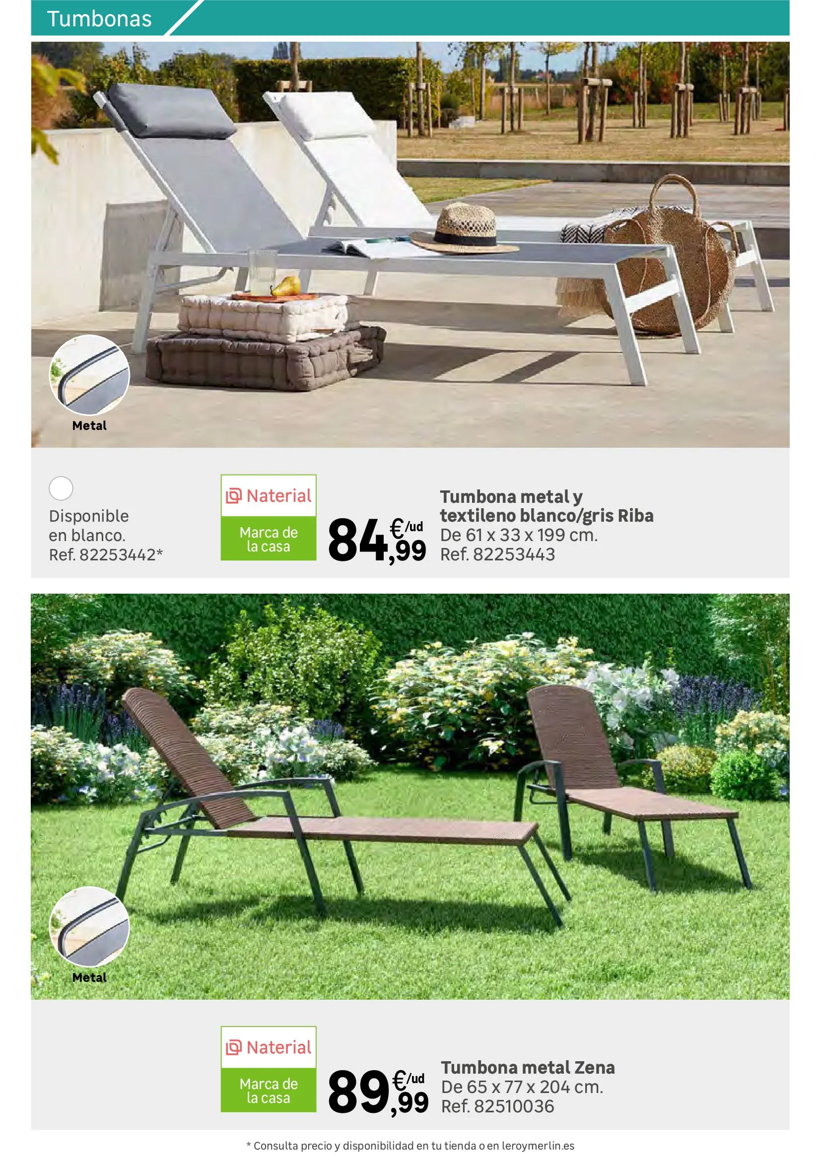 Catálogo de Colección Exterior - Rebajas en Leroy Merlin 1 de julio al 31 de julio 2024 - Página 129