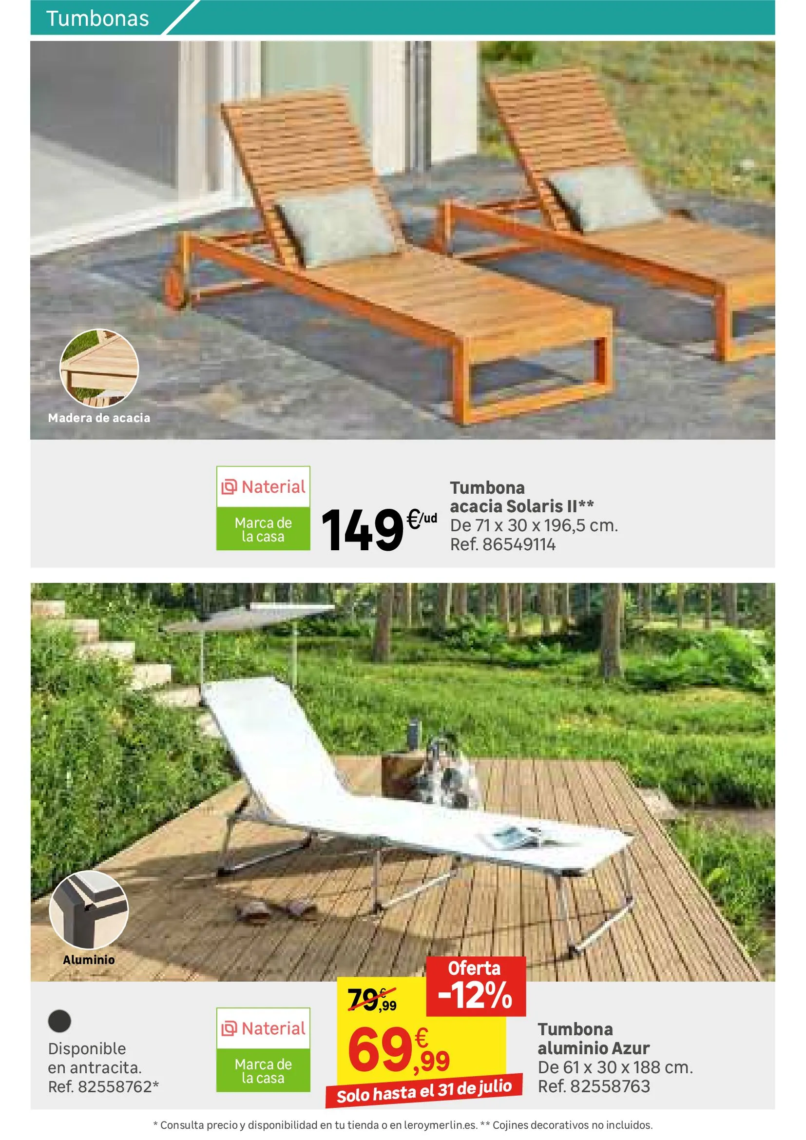 Catálogo de Colección Exterior - Rebajas en Leroy Merlin 1 de julio al 31 de julio 2024 - Página 95