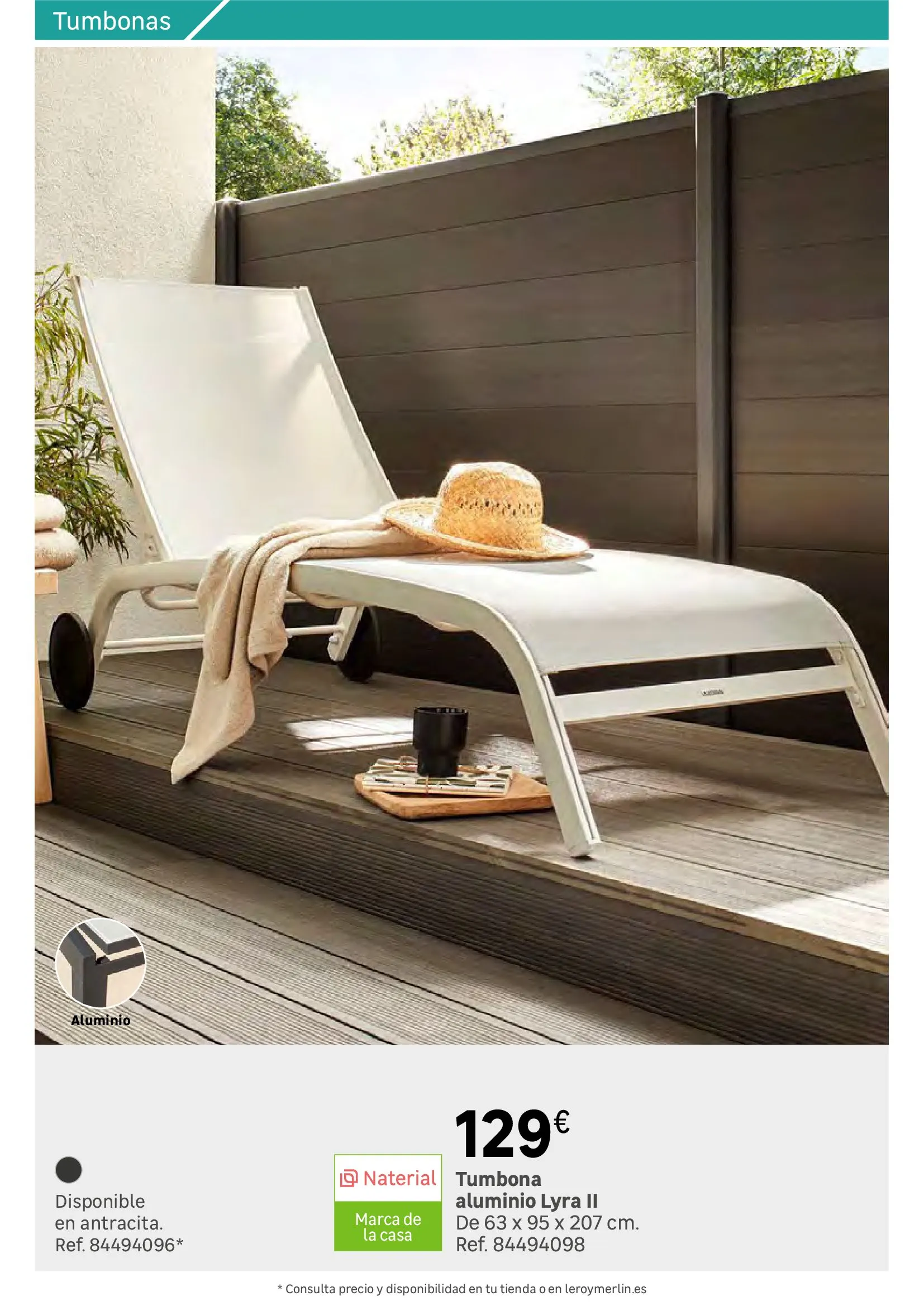 Catálogo de Colección Exterior - Rebajas en Leroy Merlin 1 de julio al 31 de julio 2024 - Página 63