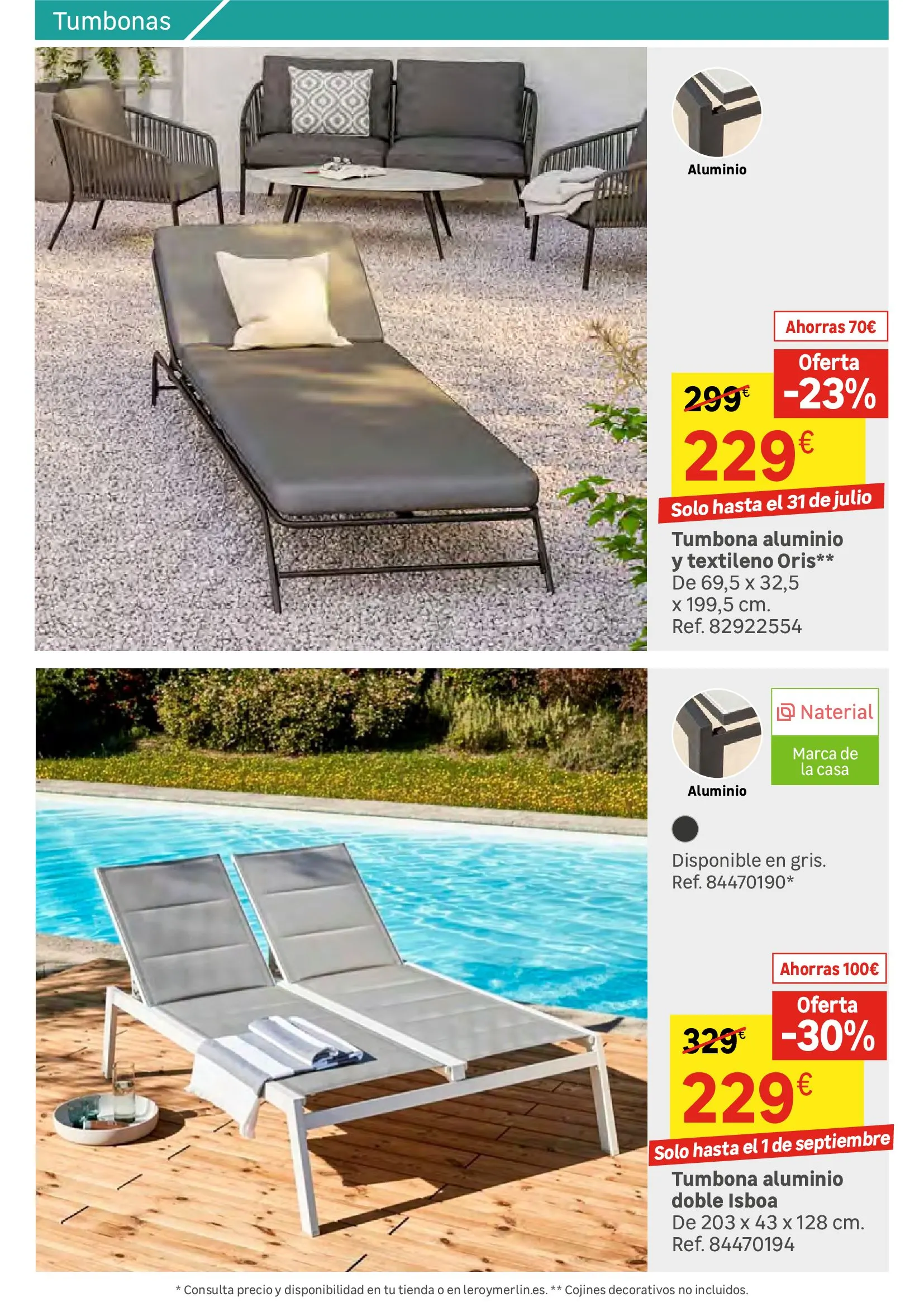 Catálogo de Colección Exterior - Rebajas en Leroy Merlin 1 de julio al 31 de julio 2024 - Página 167