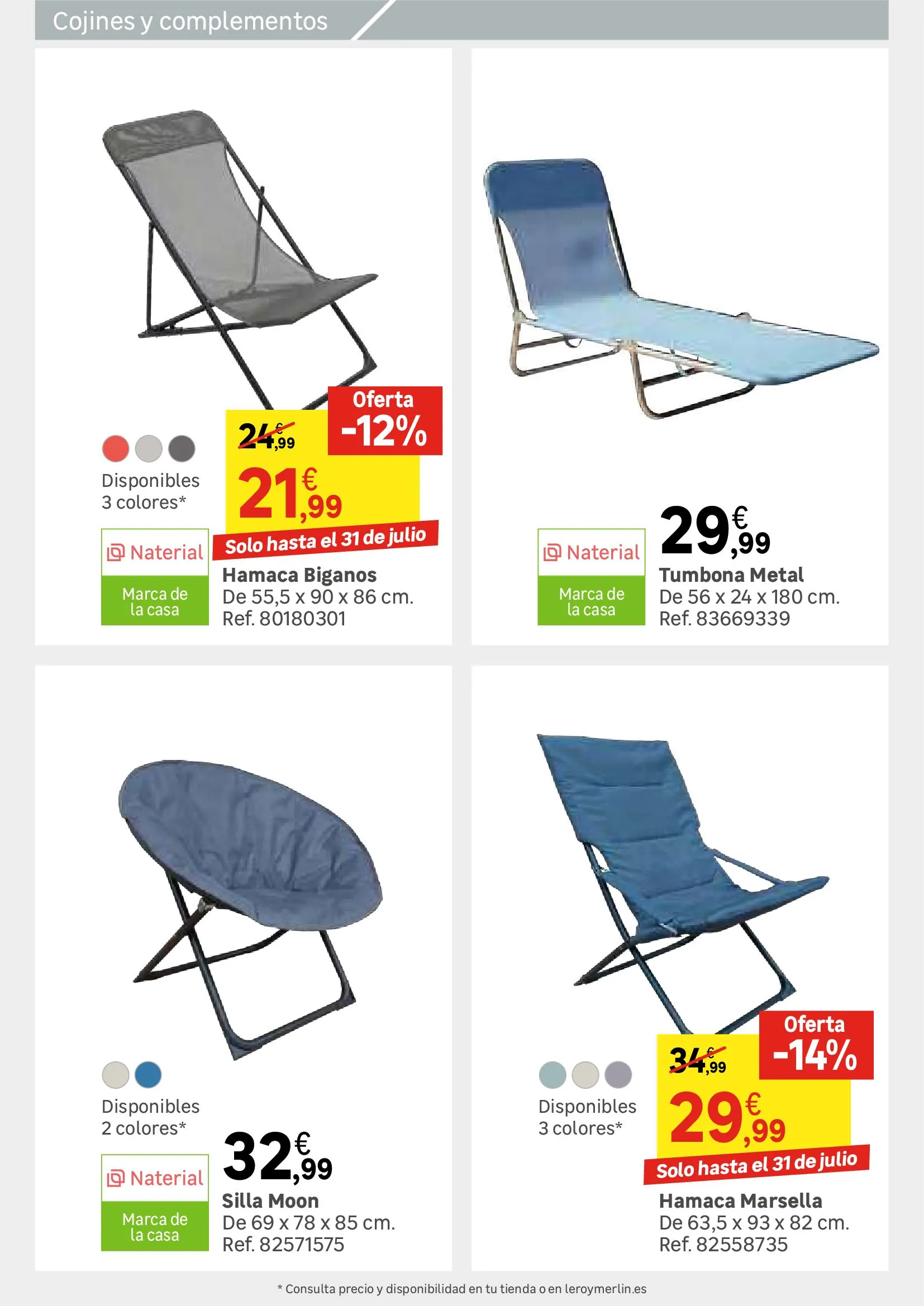 Catálogo de Colección Exterior - Rebajas en Leroy Merlin 1 de julio al 31 de julio 2024 - Página 91