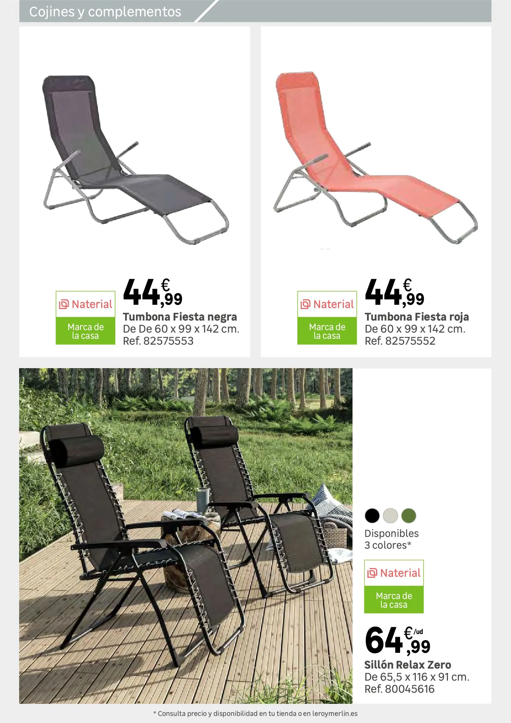 Catálogo de Colección Exterior - Rebajas en Leroy Merlin 1 de julio al 31 de julio 2024 - Página 138