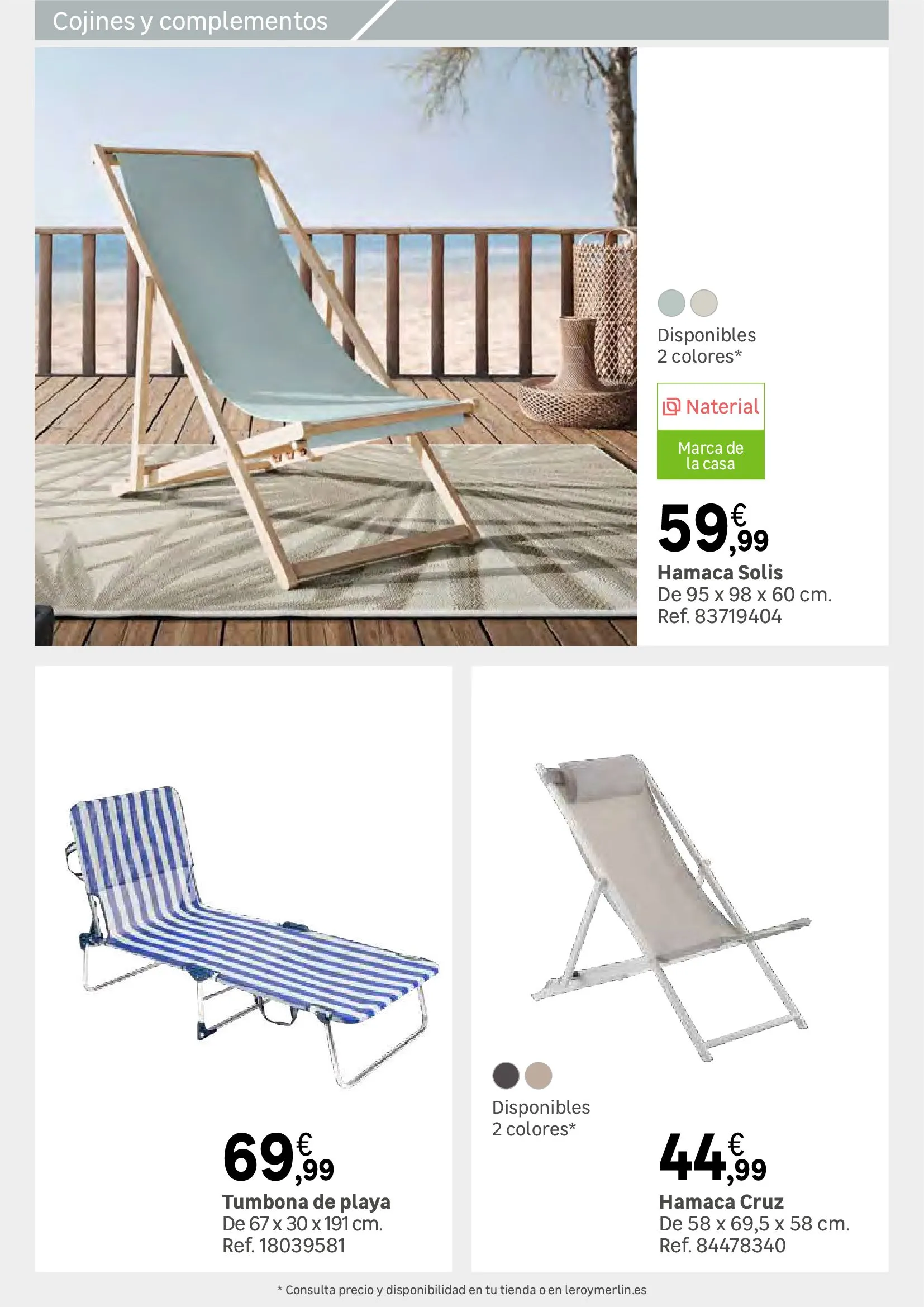 Catálogo de Colección Exterior - Rebajas en Leroy Merlin 1 de julio al 31 de julio 2024 - Página 136