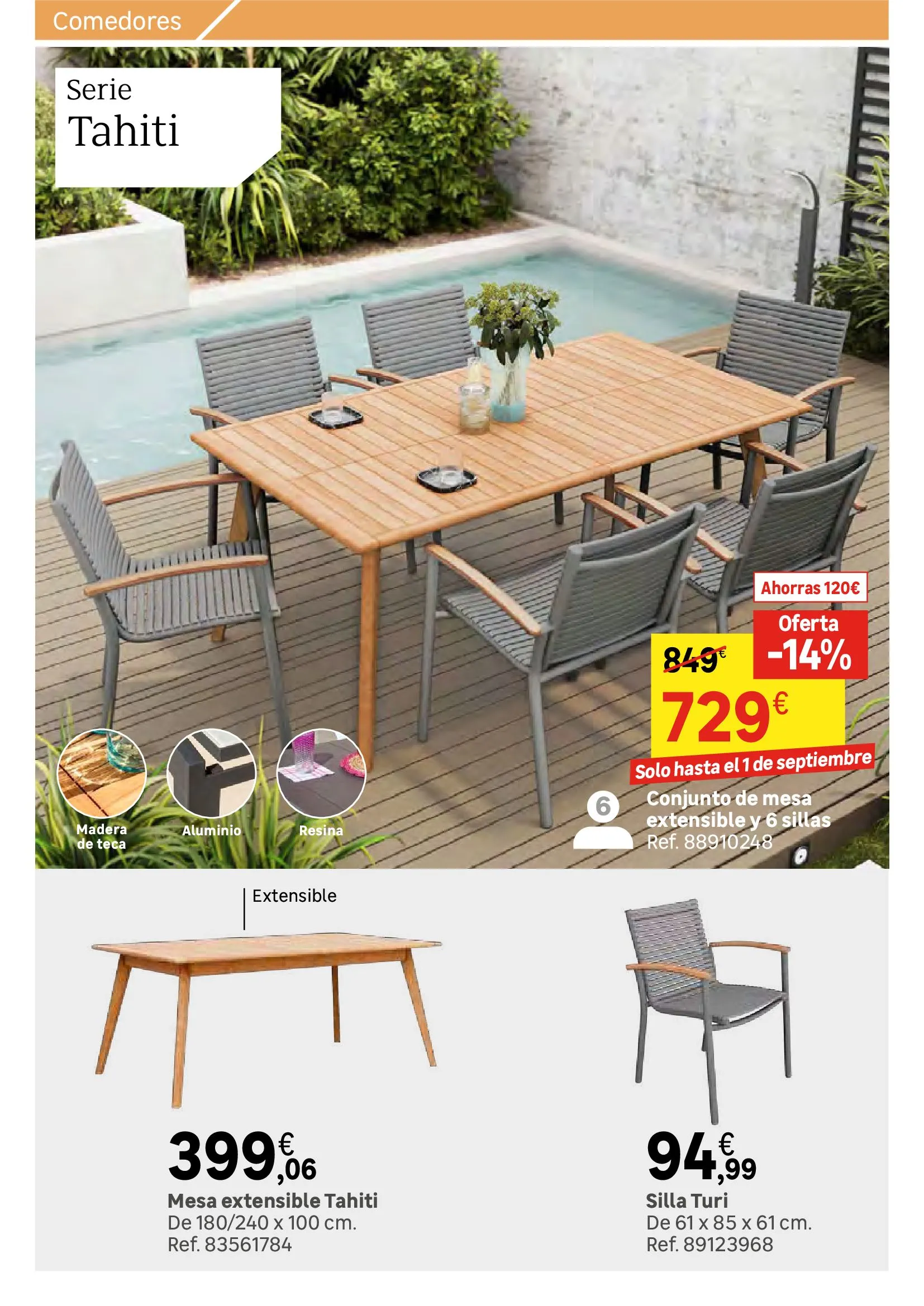 Catálogo de Colección Exterior - Rebajas en Leroy Merlin 1 de julio al 31 de julio 2024 - Página 203