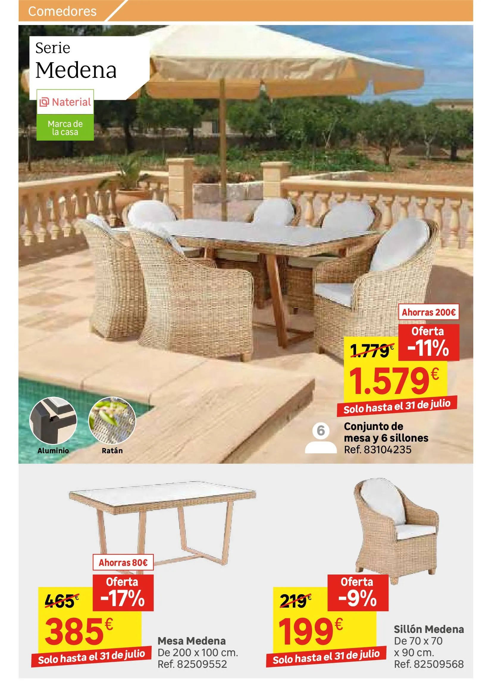 Catálogo de Colección Exterior - Rebajas en Leroy Merlin 1 de julio al 31 de julio 2024 - Página 201