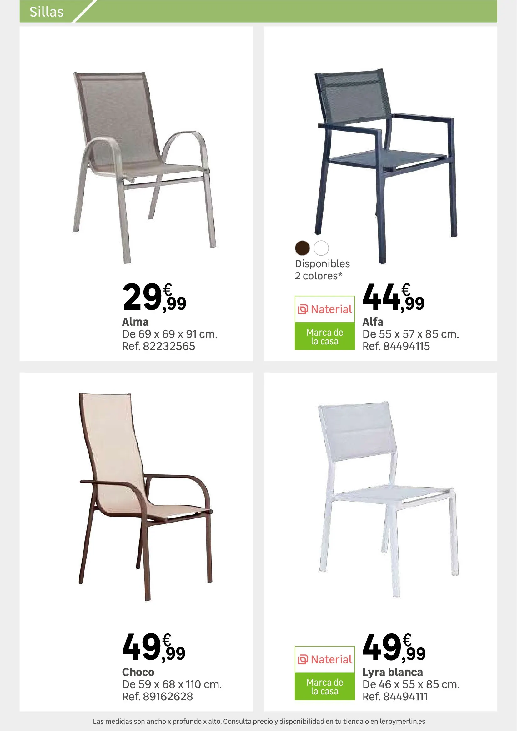 Catálogo de Colección Exterior - Rebajas en Leroy Merlin 1 de julio al 31 de julio 2024 - Página 5