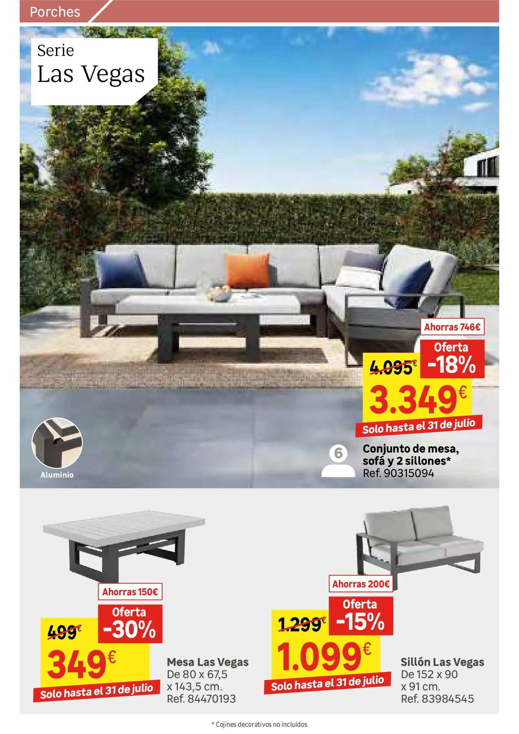 Catálogo de Colección Exterior - Rebajas en Leroy Merlin 1 de julio al 31 de julio 2024 - Página 165