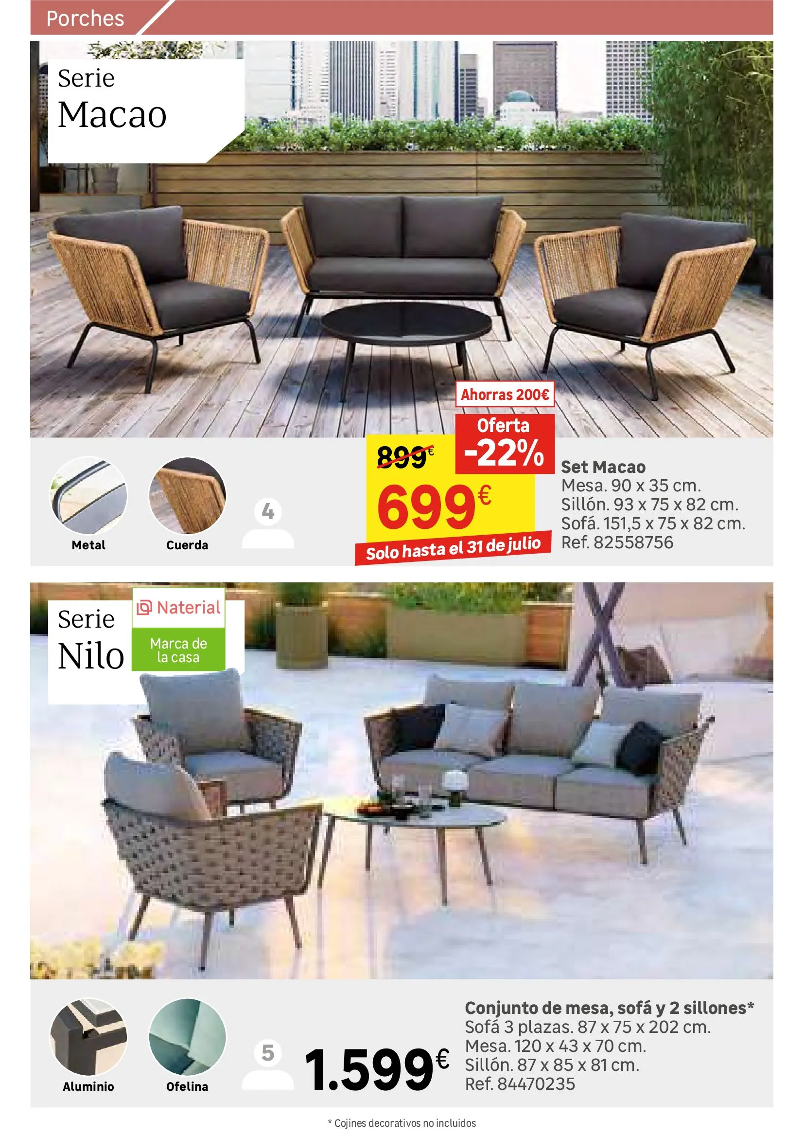 Catálogo de Colección Exterior - Rebajas en Leroy Merlin 1 de julio al 31 de julio 2024 - Página 178