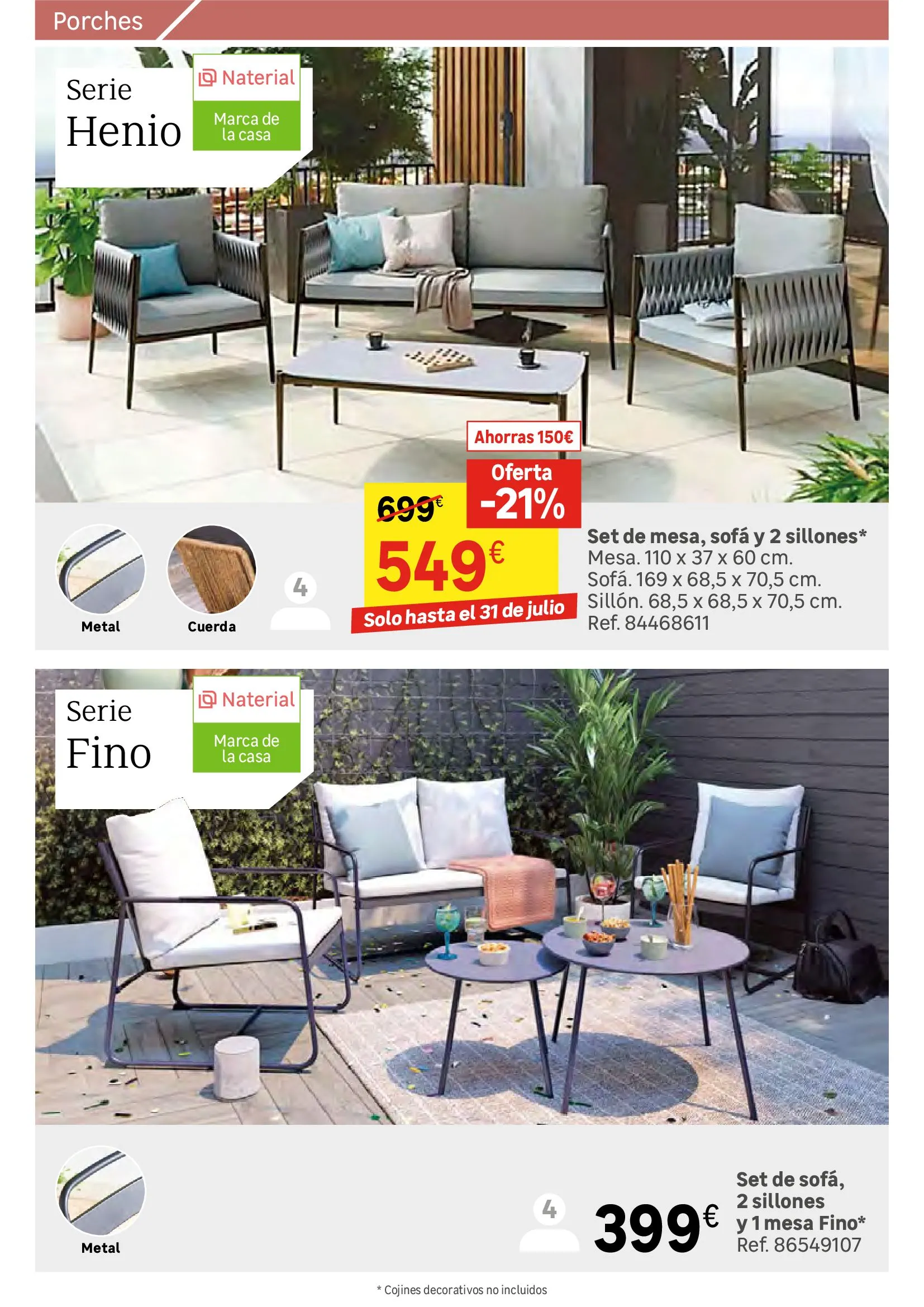 Catálogo de Colección Exterior - Rebajas en Leroy Merlin 1 de julio al 31 de julio 2024 - Página 195