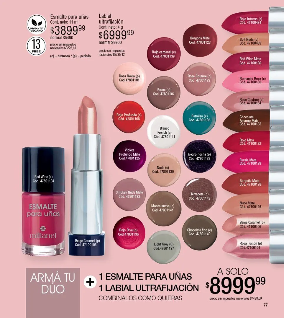 Ofertas de Ofertas Millanel  30 de marzo al 26 de abril 2026 - Página 77 del catálogo