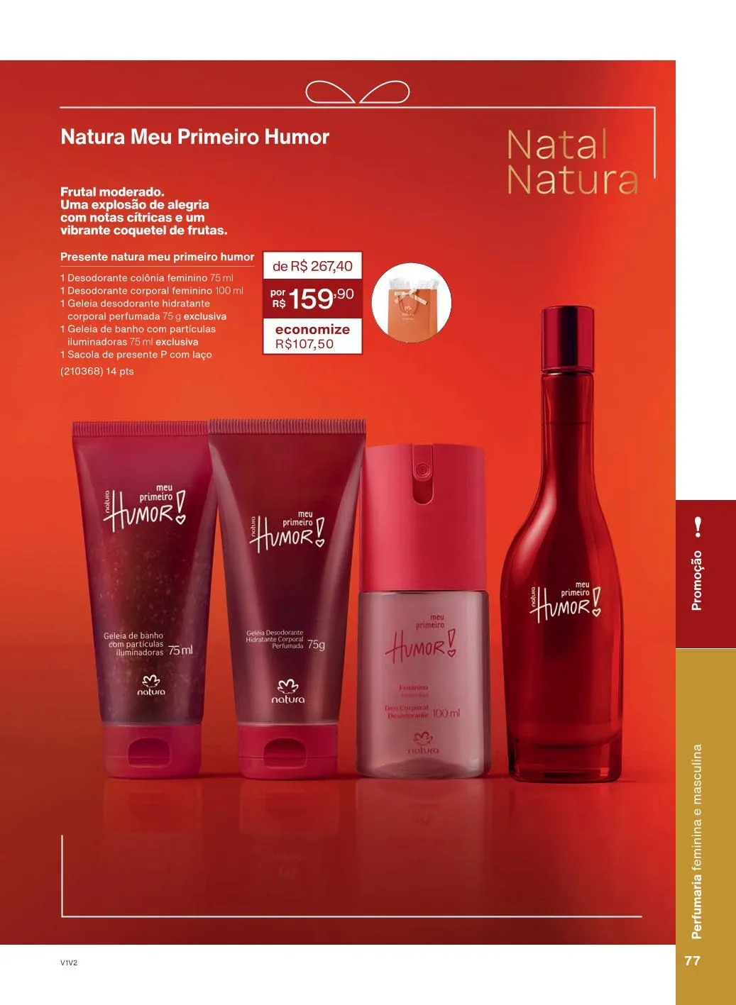 Encarte de Natura Ofertas 1 de outubro até 31 de outubro 2025 - Pagina 77