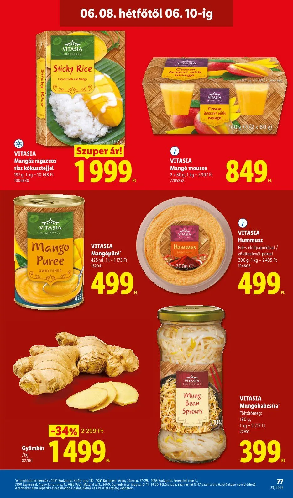 Katalógus Lidl legfrissebb ajánlatai június 4.-tól június 10.-ig 2026. - Oldal 77
