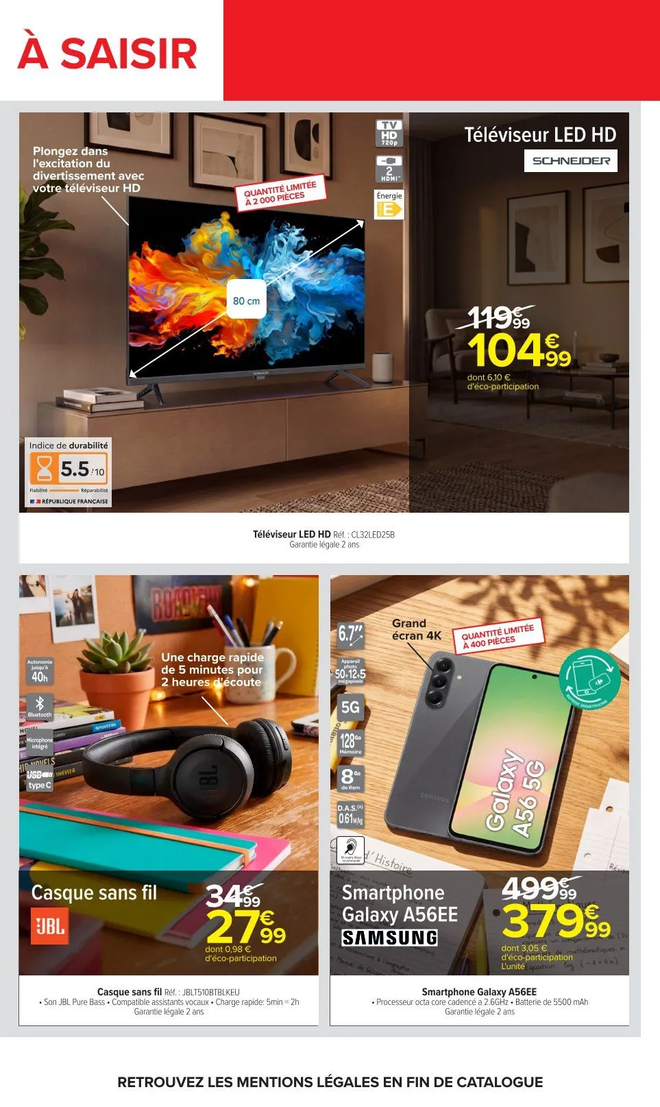  Catalogues Carrefour du 30 juin au 13 juillet 2026 - Catalogue page 77