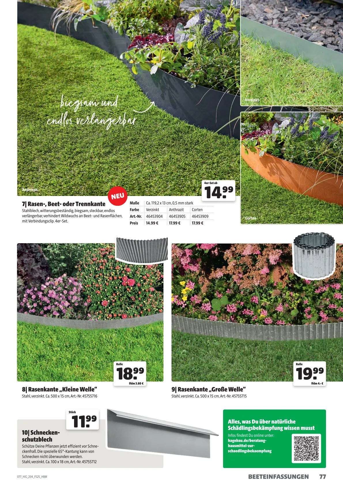 Hagebau Prospekt von 21. Mai bis 31. Dezember 2025 - Prospekt seite 78